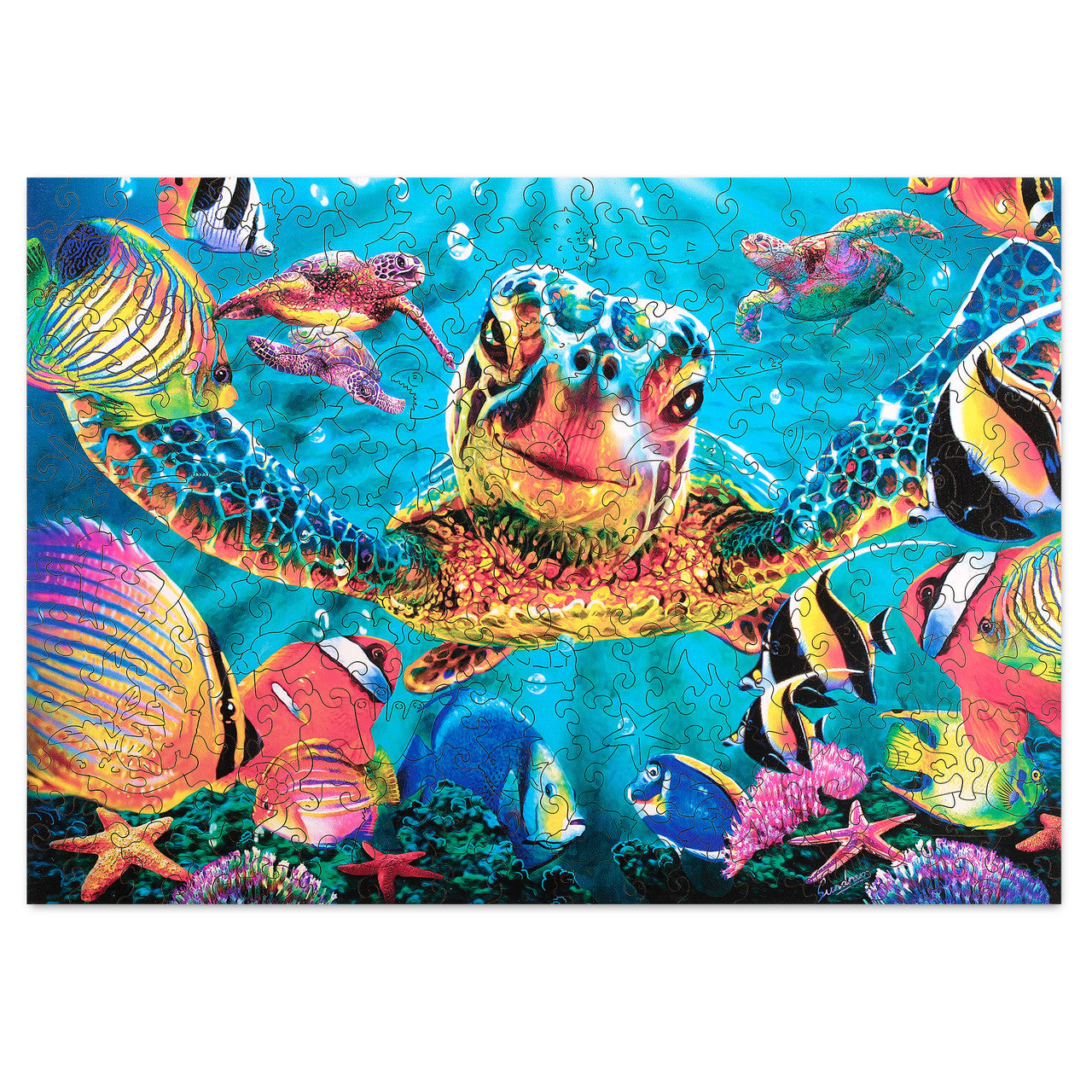 buffalo-games-tiny-bubbles-holzpuzzle-250-teile-whimsy-cut image 6