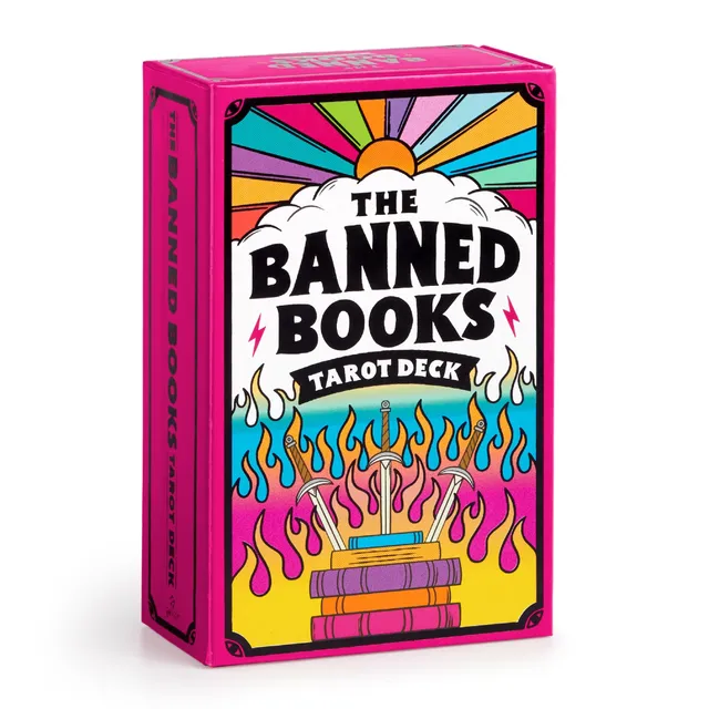 galison-games-banned-books-tarot-kartenset-78-karten-mit-booklet image 1