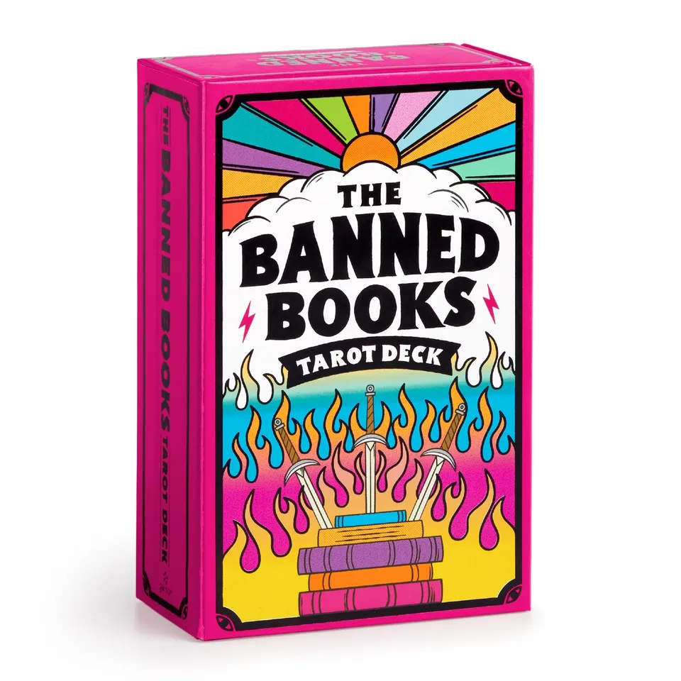galison-games-banned-books-tarot-kartenset-78-karten-mit-booklet image 1