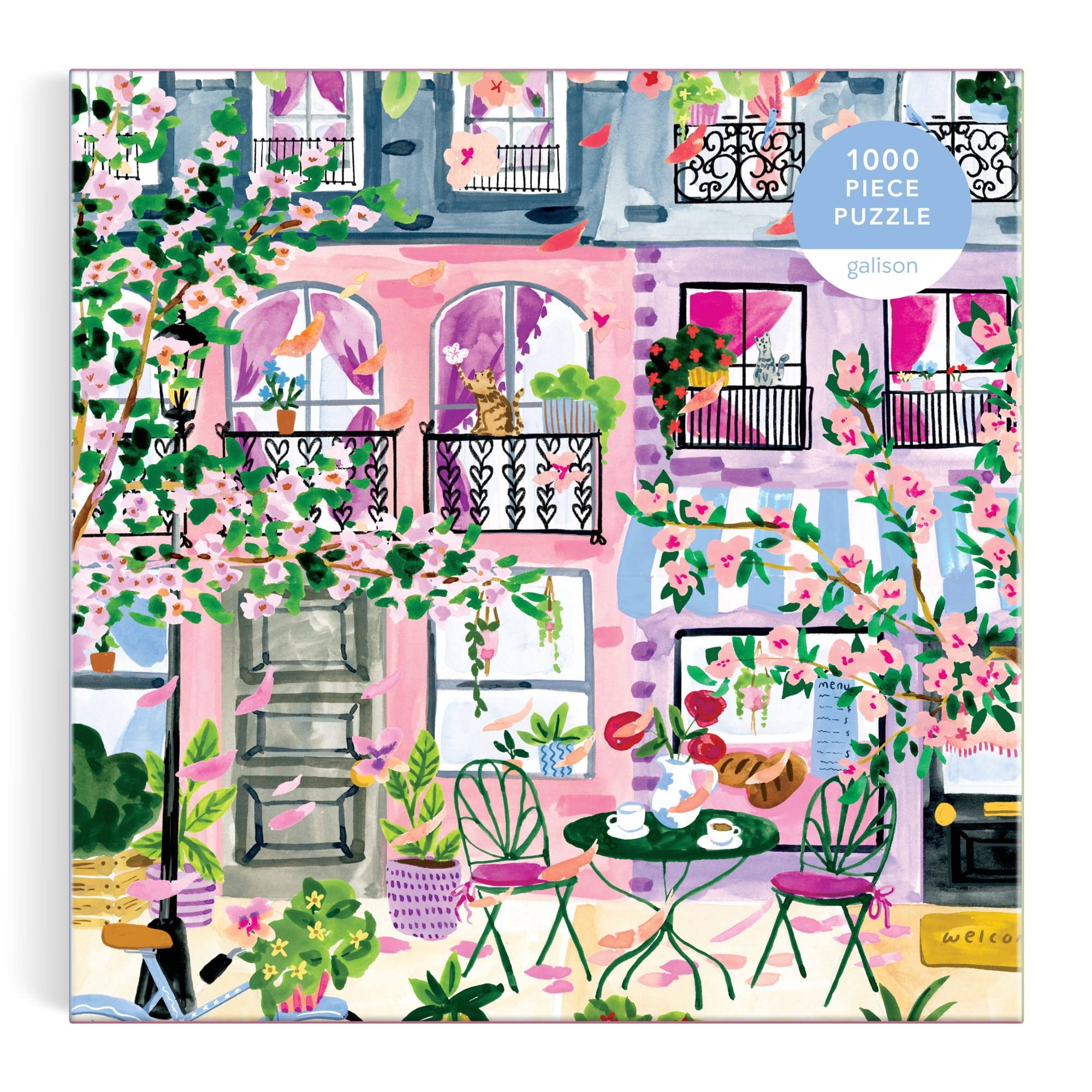 galison-cherry-lane-blossoms-puzzle-1000-teile-blumen image 2