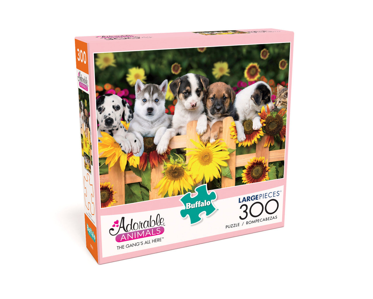 buffalo-games-adorable-animals-gang-s-all-here-puzzle-300-teile-hunde image 3