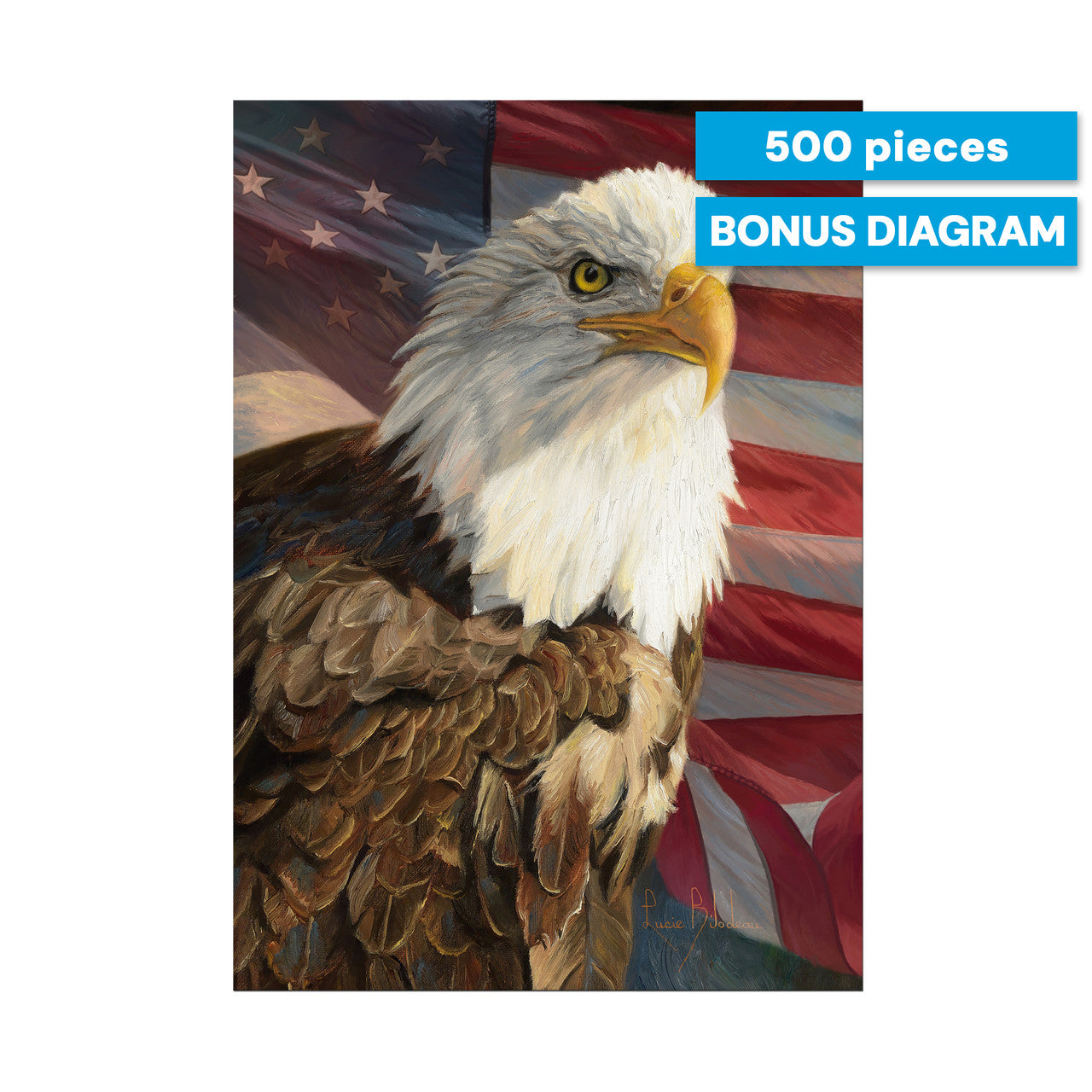 buffalo-games-americana-magnificent-freedom-500-teile-puzzle-adler image 5