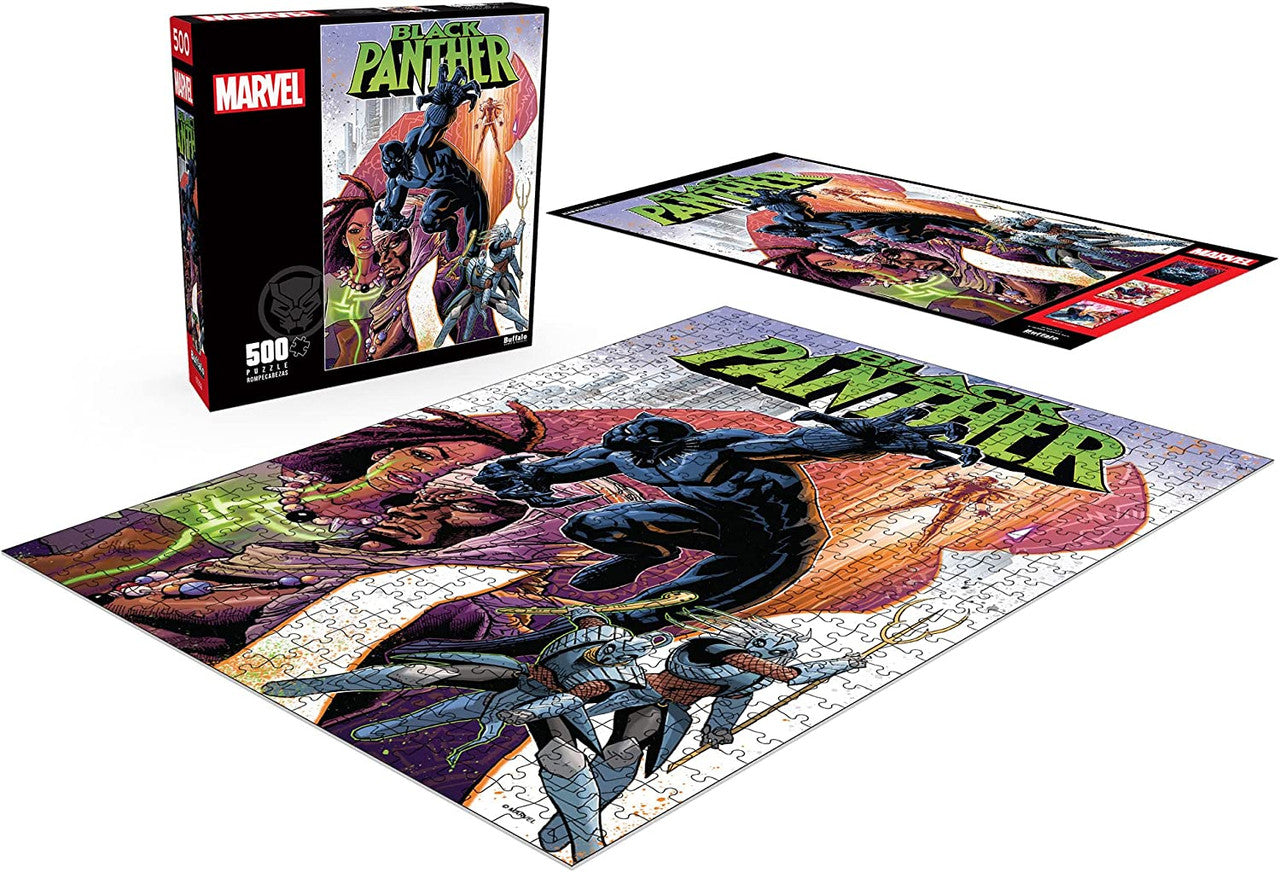 buffalo-games-marvel-black-panther-19-puzzle-500-teile-comic image 4