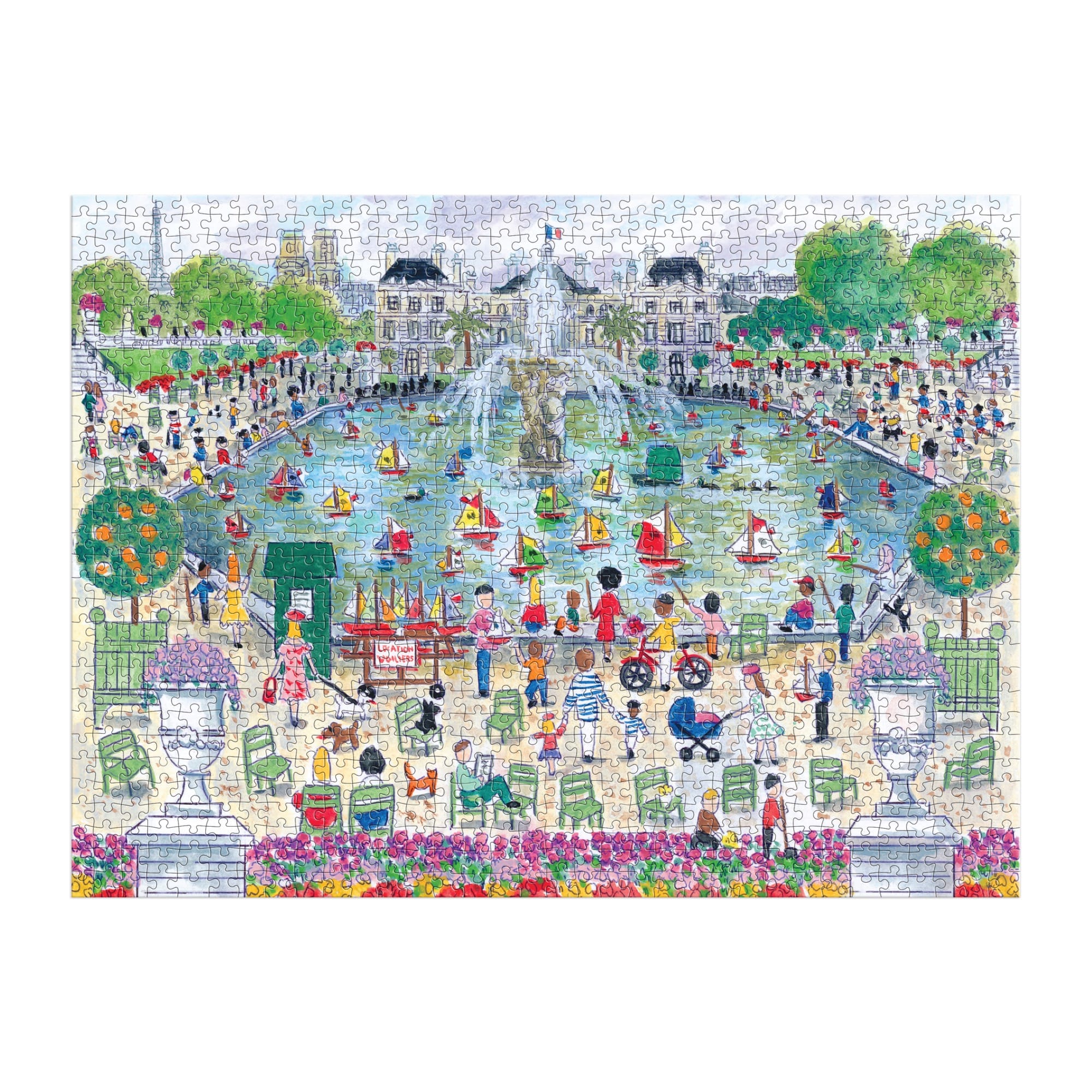 galison-jigsaw-springtime-in-paris-puzzle-1000-teile-fr-hling image 3