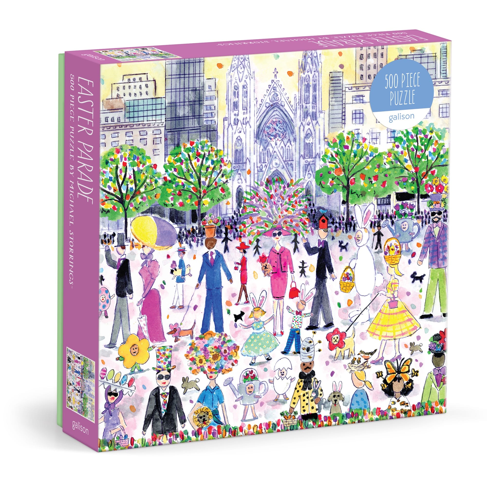 galison-easter-parade-500-teile-puzzle-fr-hling-quadrat image 1