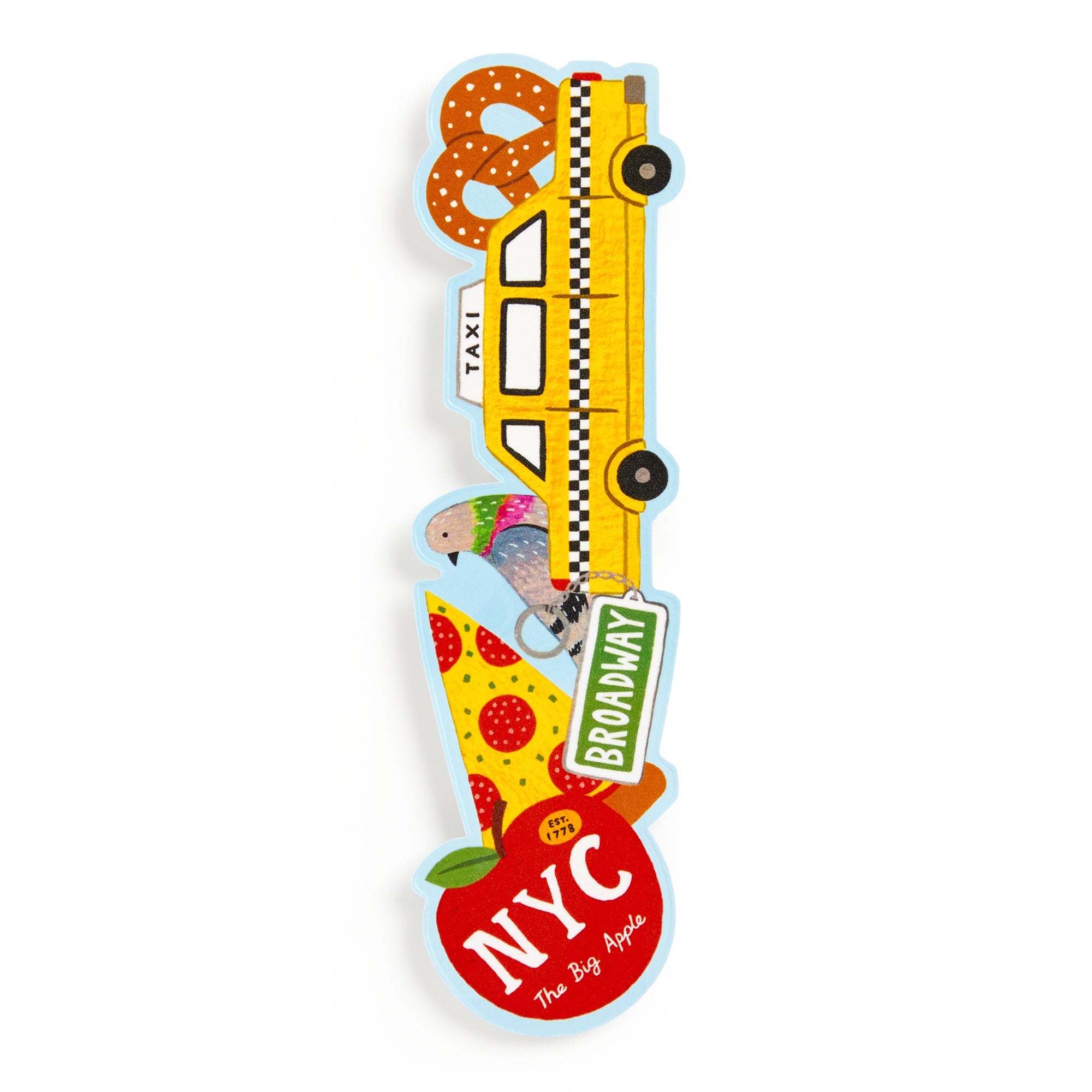 galison-big-apple-lesezeichen-papier-new-york-motiv image 2