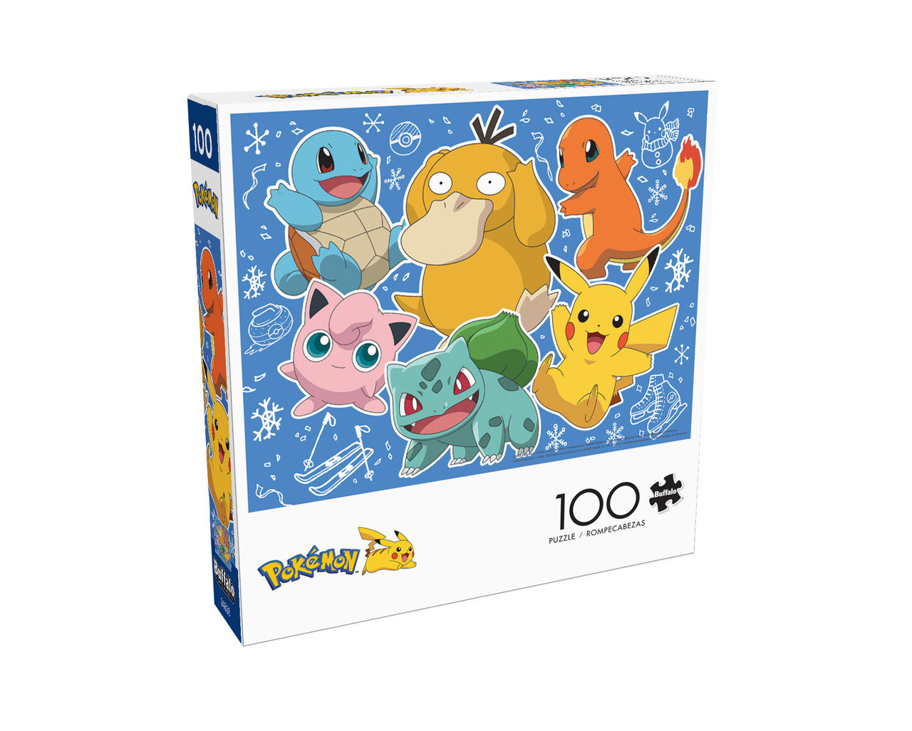 buffalo-games-pokemon-kanto-holiday-100-teile-kinderpuzzle-winter image 2