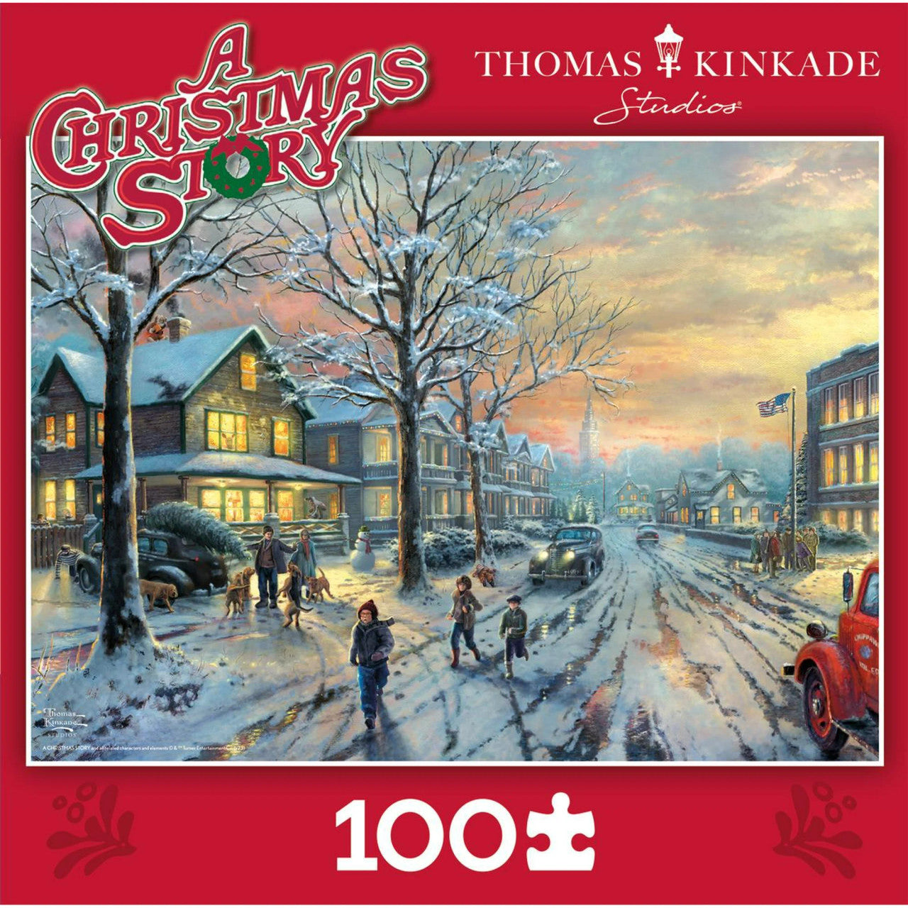 ceaco-thomas-kinkade-a-christmas-story-puzzle-100-teile image 3