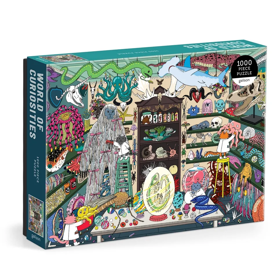 galison-world-of-curiosities-1000-teile-puzzle-halloween image 1