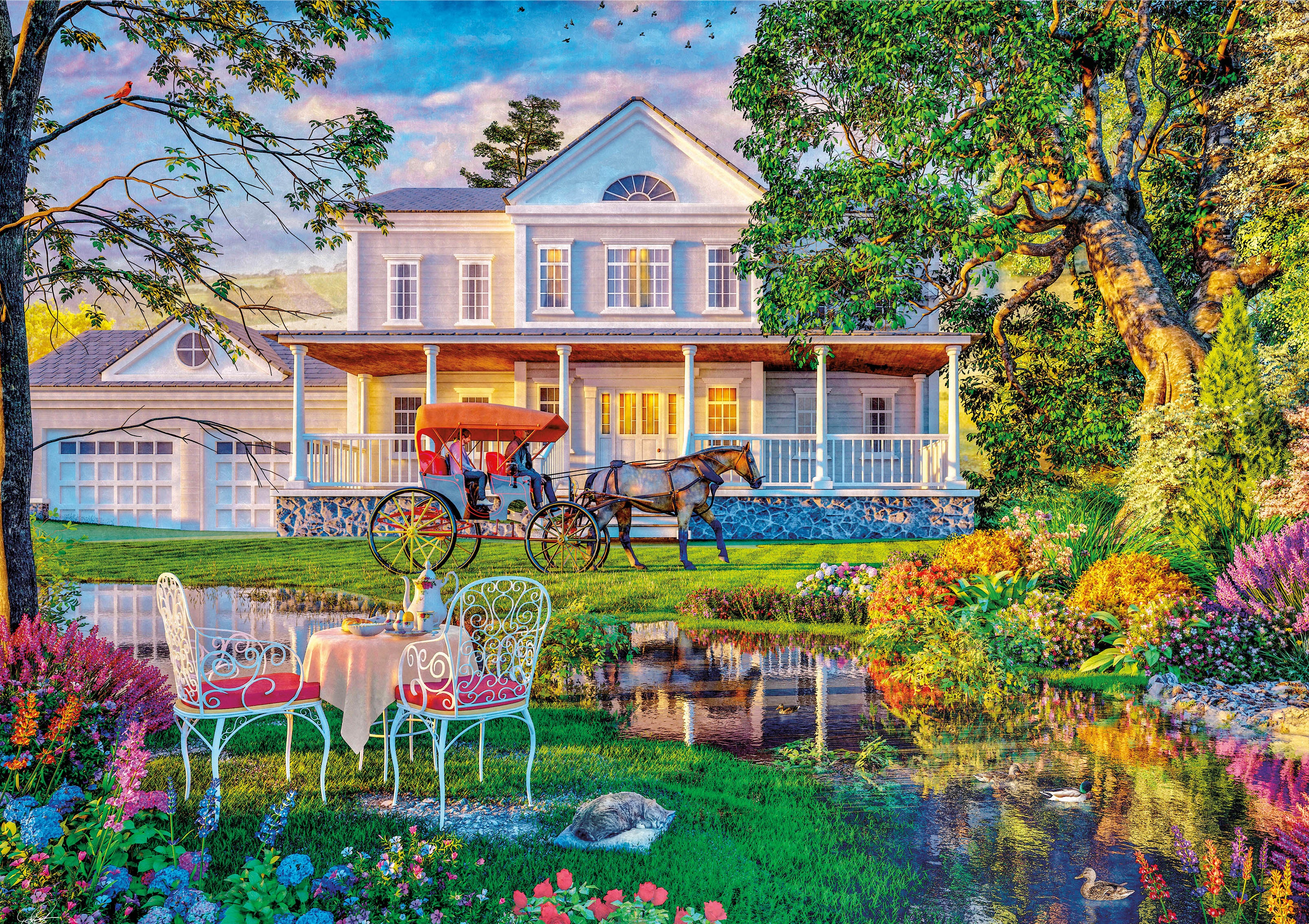 buffalo-games-country-life-country-estate-puzzle-500-teile image 8