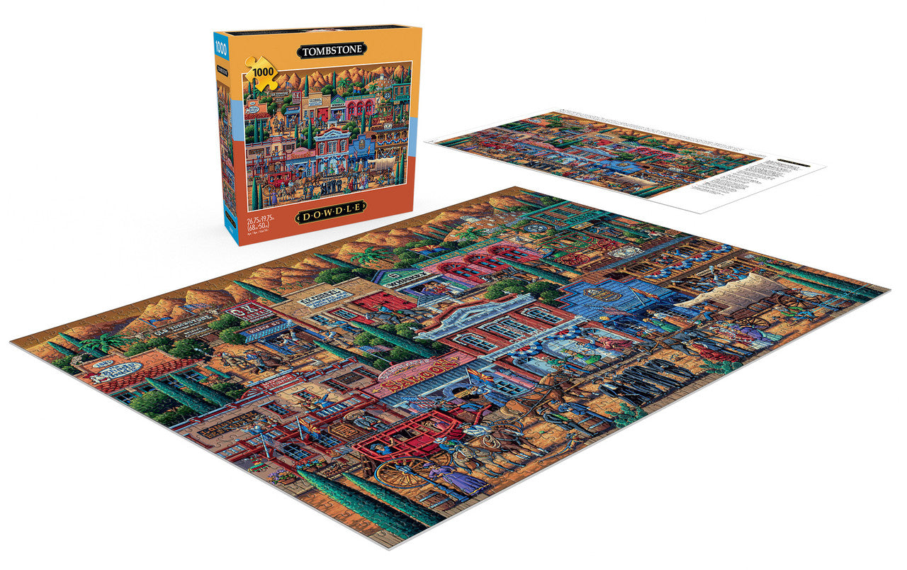 buffalo-games-eric-dowdle-tombstone-puzzle-1000-teile-western image 4