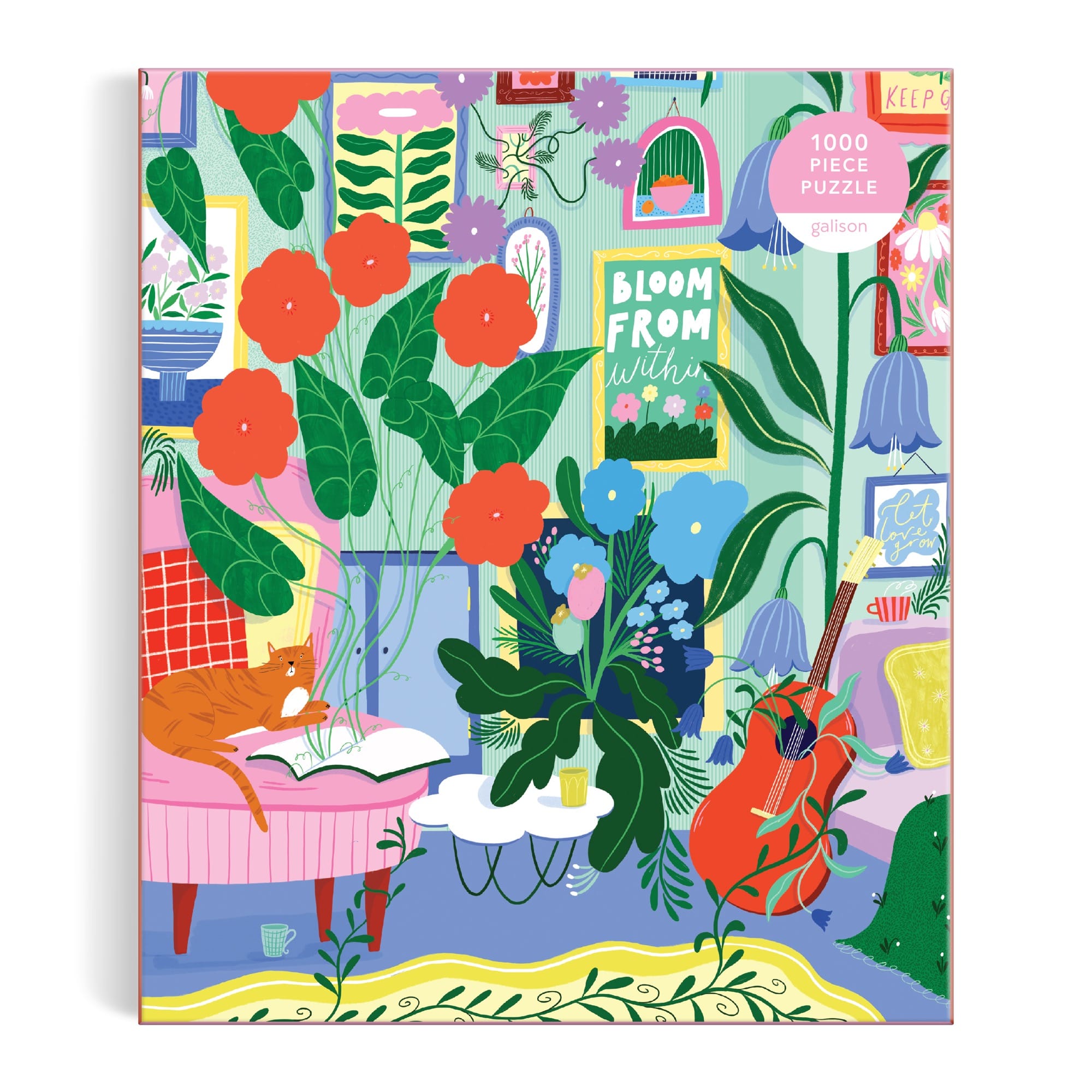 galison-room-to-bloom-puzzle-1000-teile-botanik-50x68-cm image 2