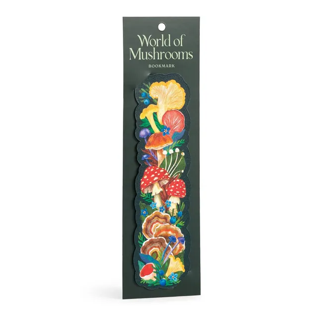 galison-world-of-mushrooms-lesezeichen-pilze-papier image 1