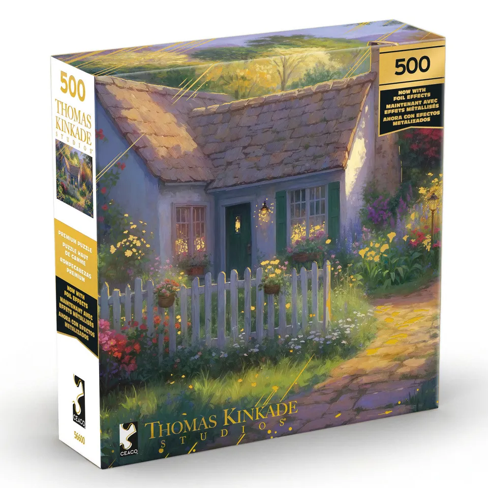 ceaco-thomas-kinkade-calla-lilly-cottage-puzzle-500-teile image 1