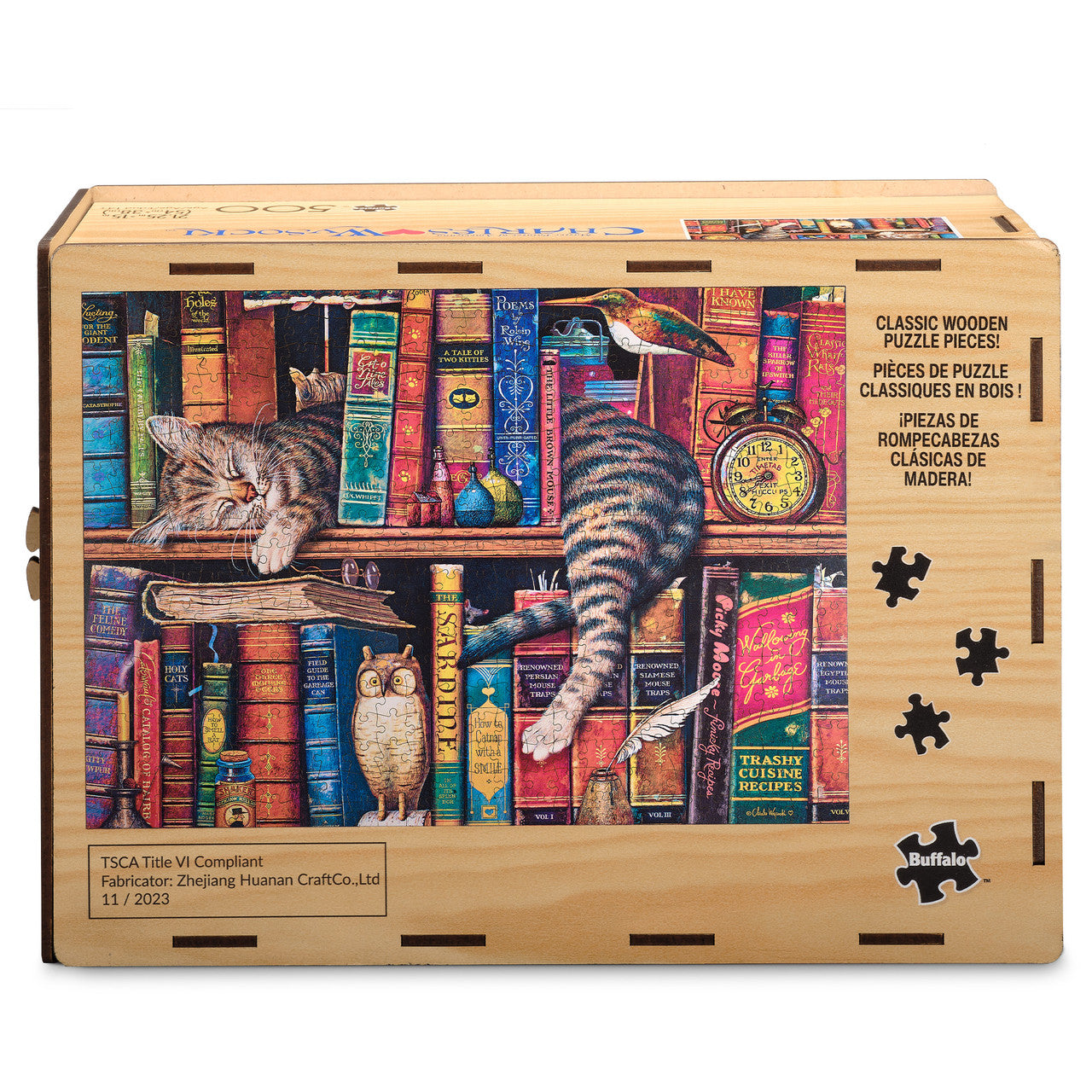 buffalo-games-frederick-the-literate-holzpuzzle-500-teile image 3