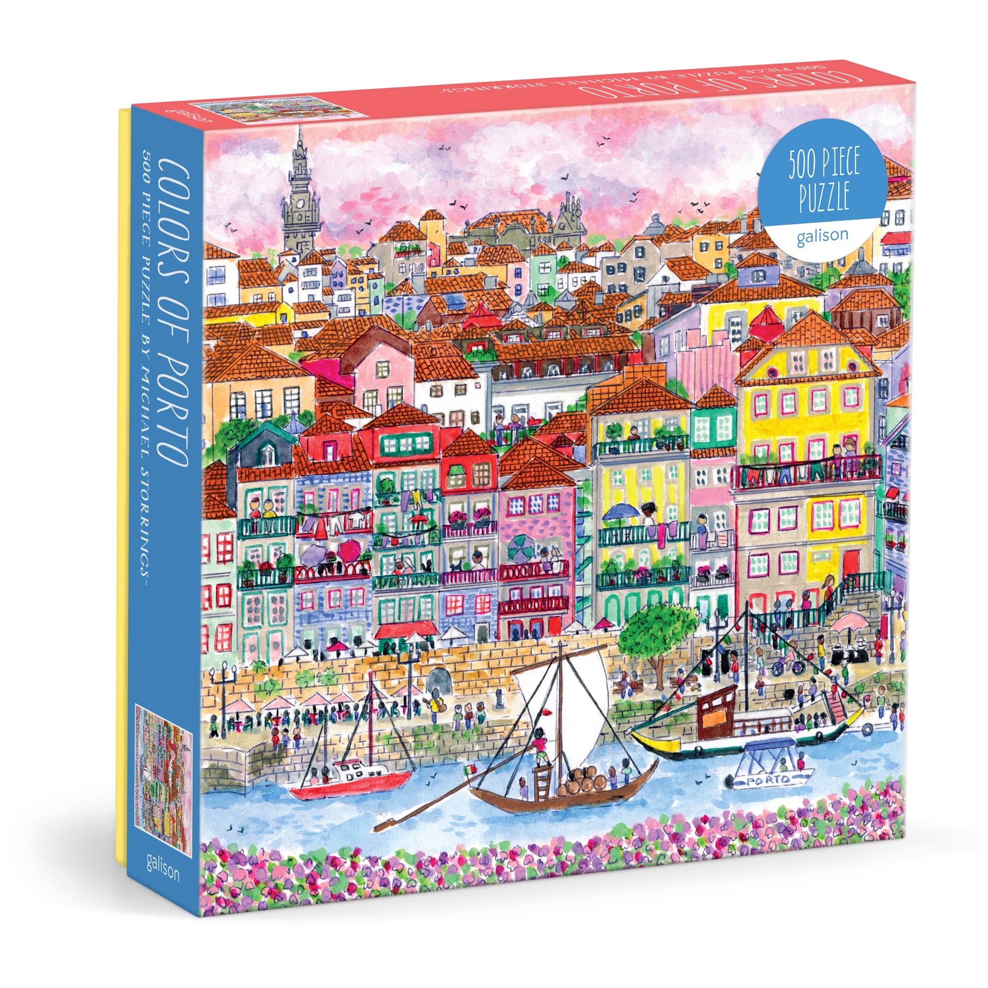 galison-colors-of-porto-puzzle-500-teile-michael-storrings image 1