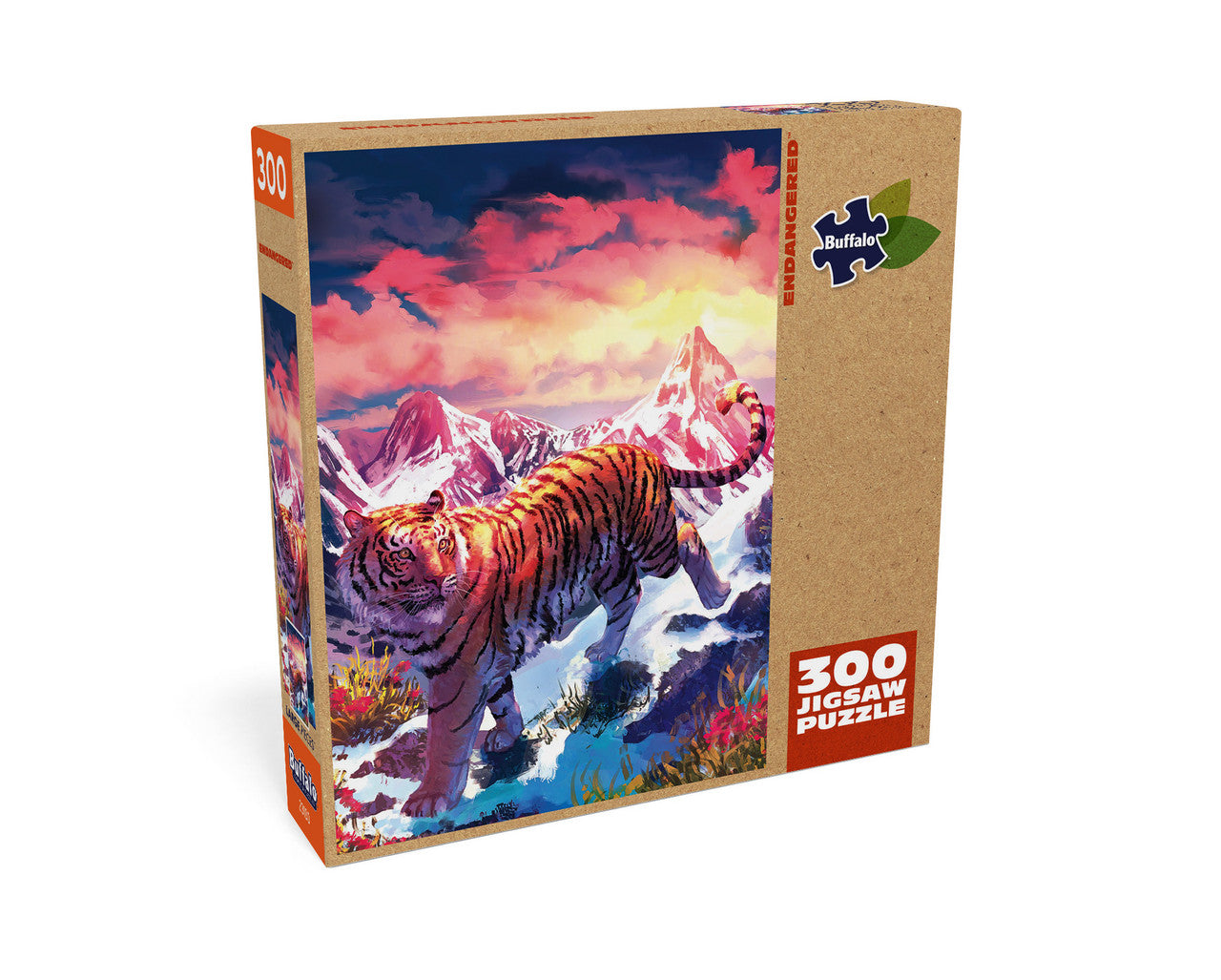 buffalo-games-sustainable-endangered-puzzle-300-teile-tiger image 2