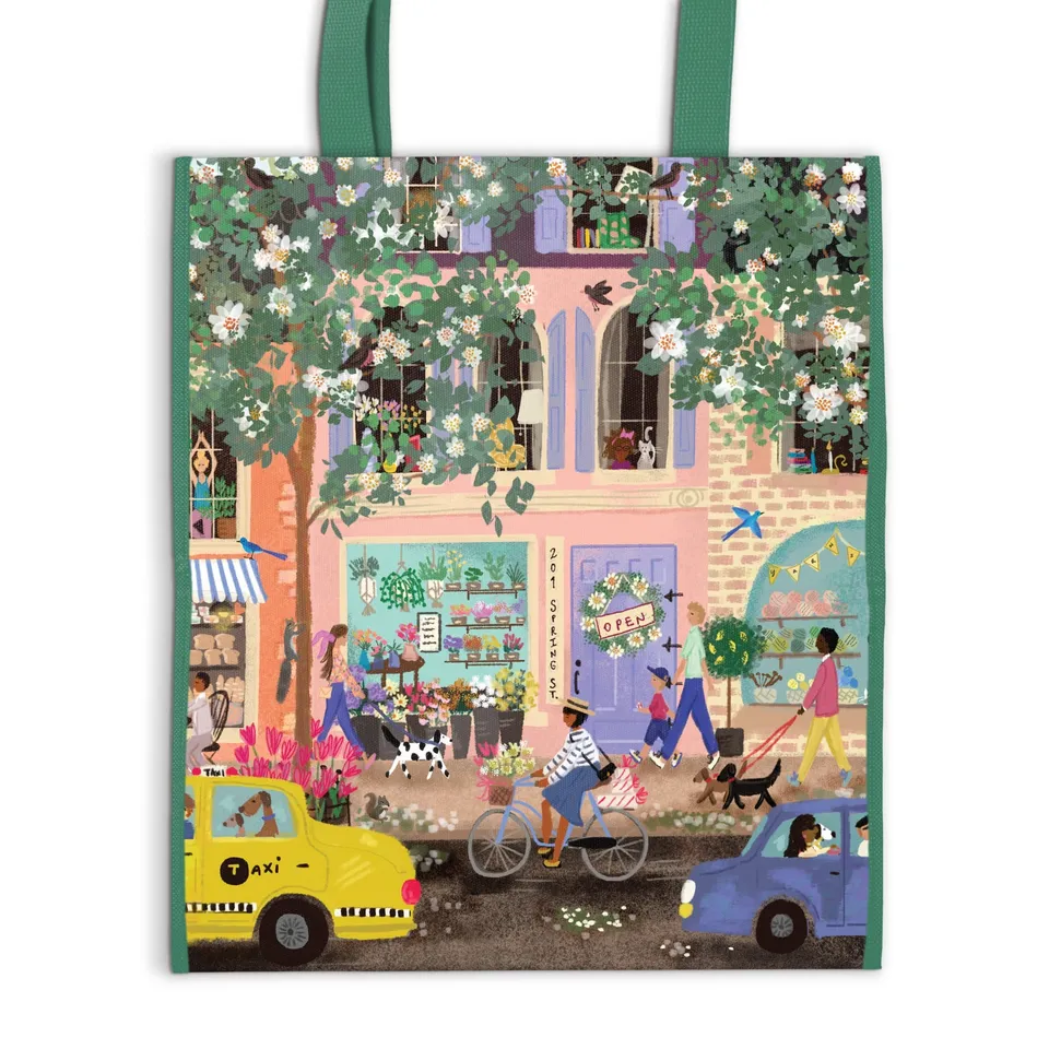 galison-joy-laforme-spring-street-einkaufstasche image 1