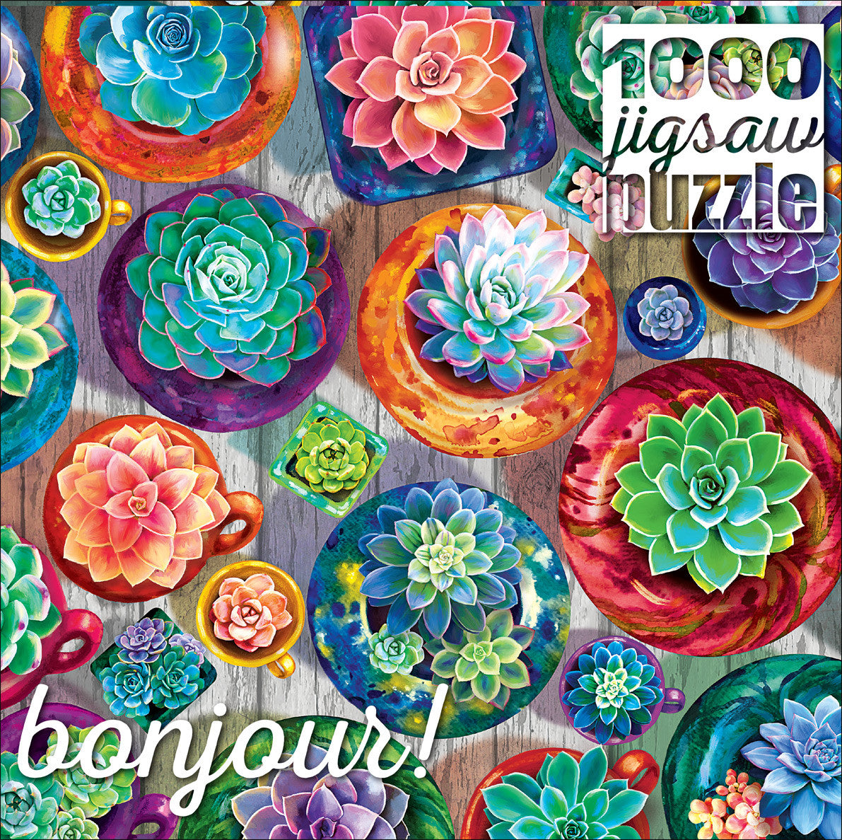 buffalo-games-bonjour-succulent-selection-puzzle-1000-teile image 1