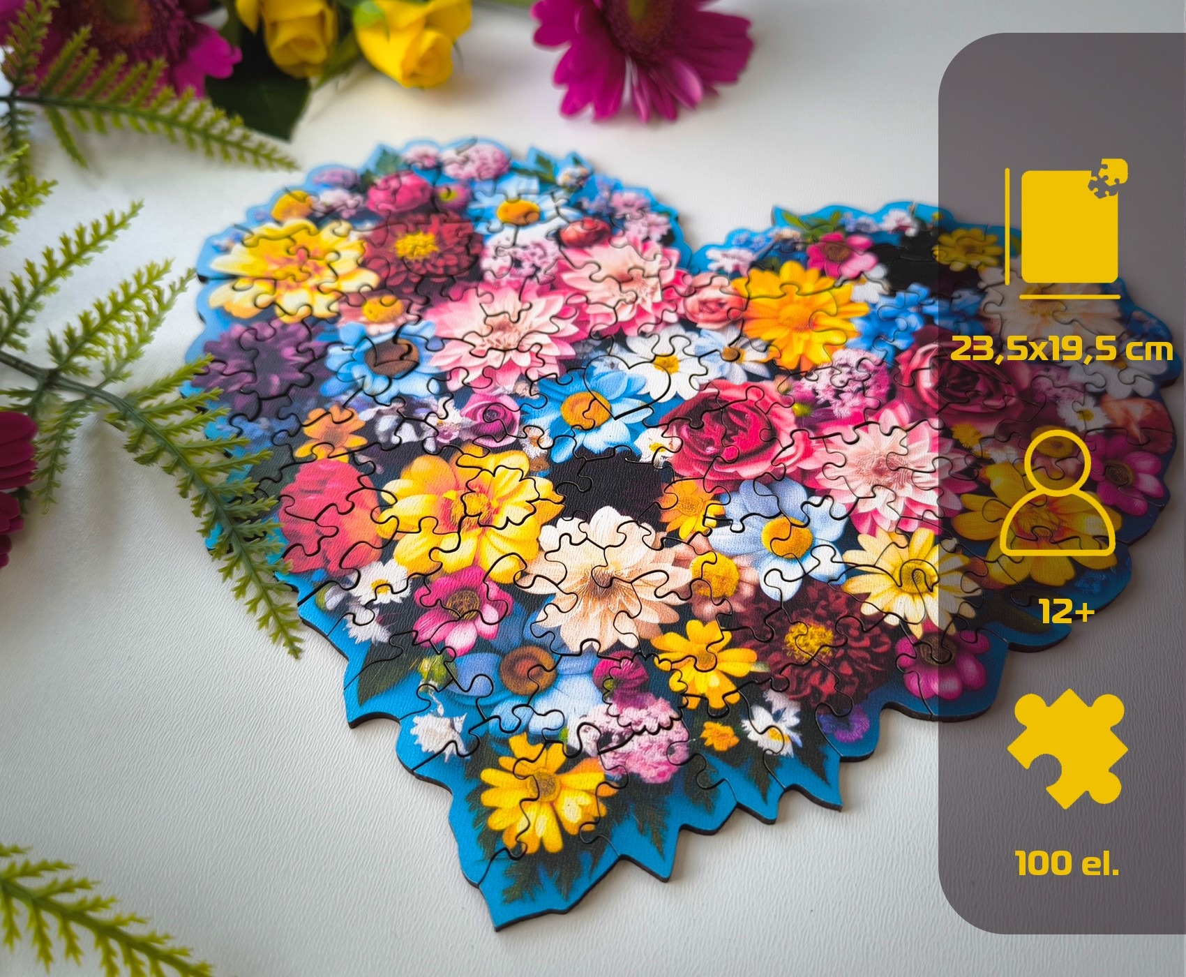 milliwood-celebrating-herz-holzpuzzle-100-teile-blumengeschenk image 3