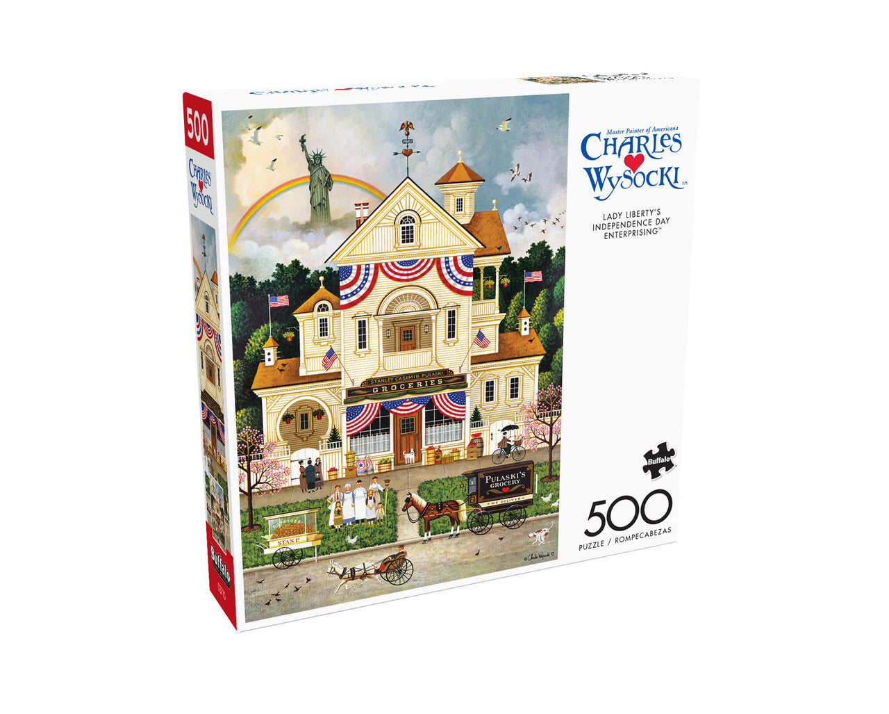 buffalo-games-wysocki-lady-liberty-puzzle-500-teile-americana image 3