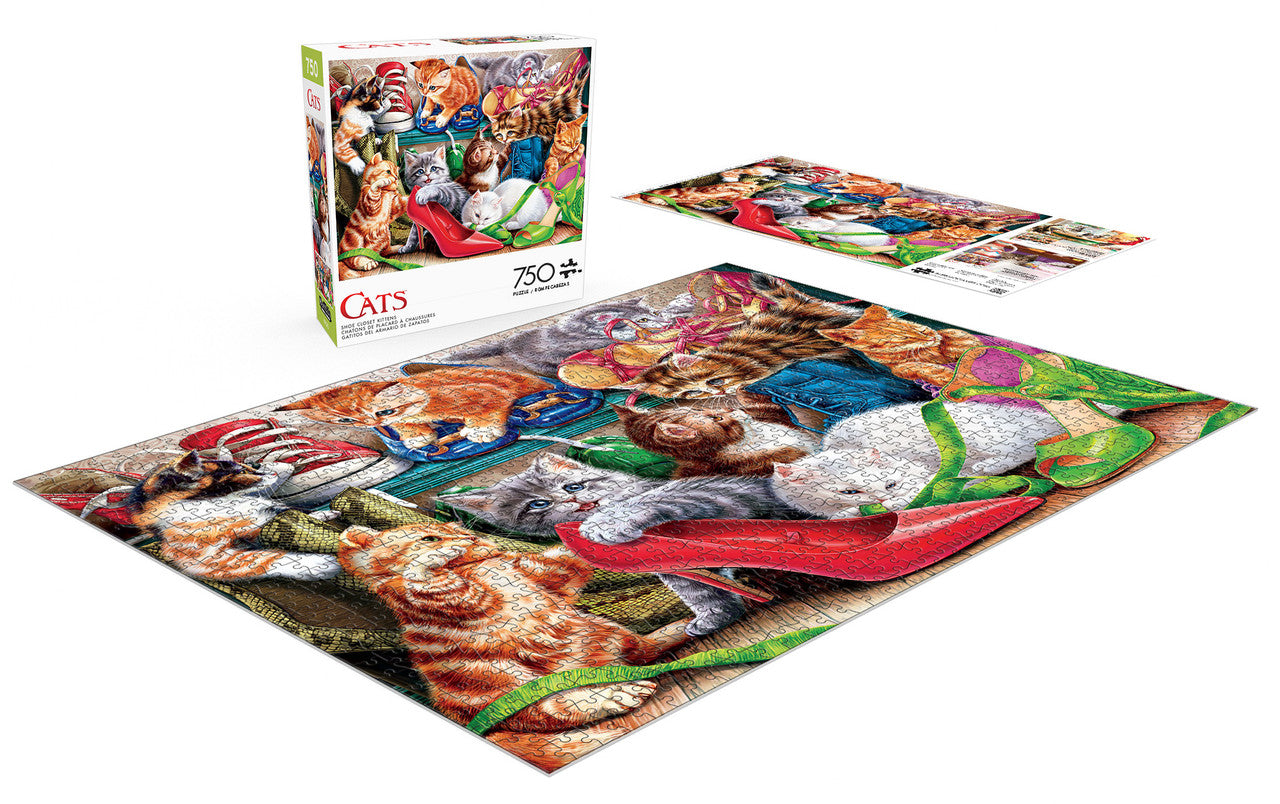 buffalo-games-cats-shoe-closet-kittens-puzzle-750-teile image 3