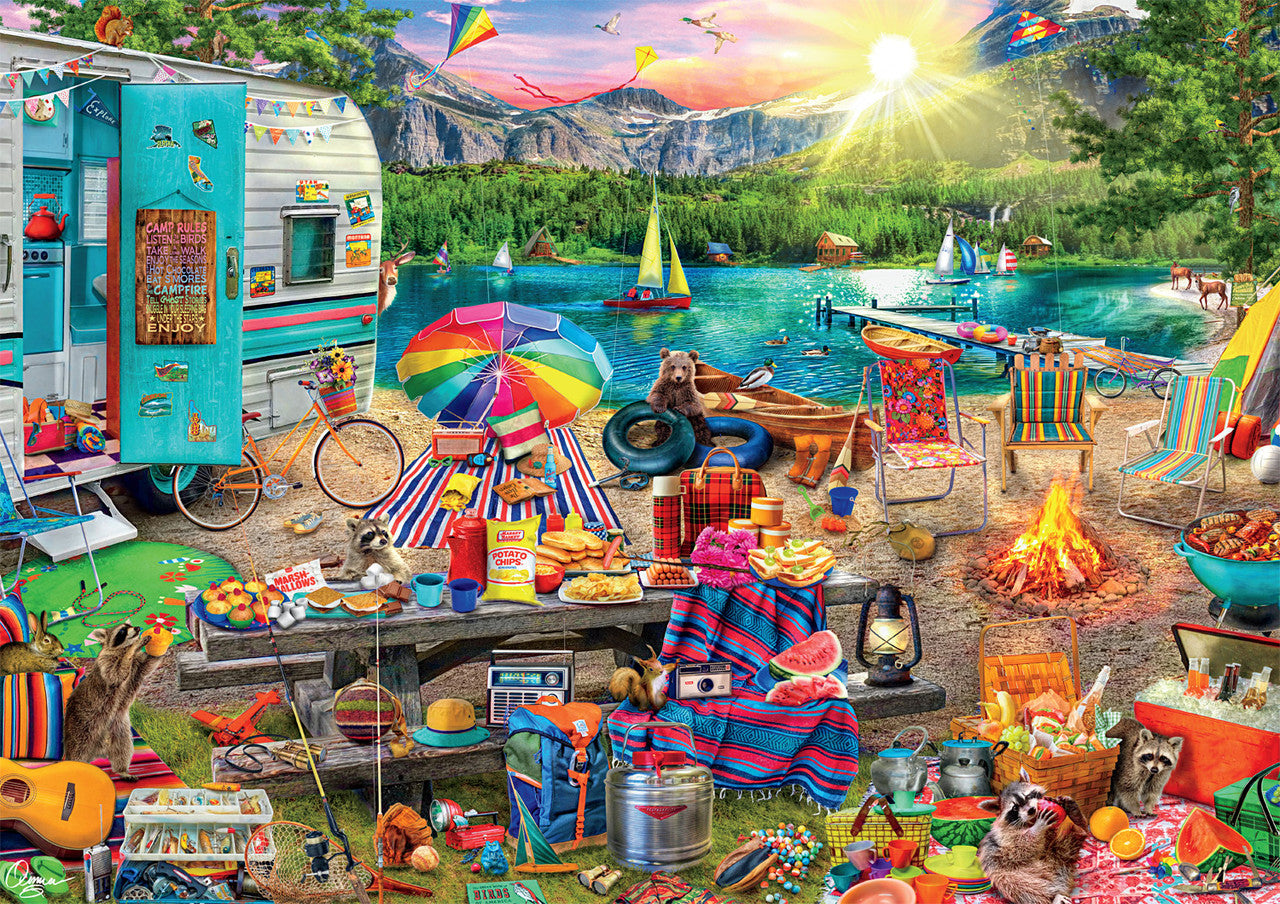 buffalo-games-look-closer-family-campsite-puzzle-500-teile image 2