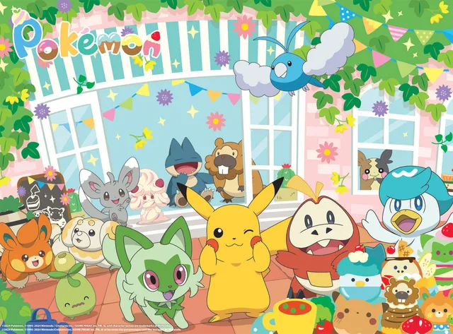 buffalo-games-pokemon-happy-cafe-puzzle-1000-teile image 1