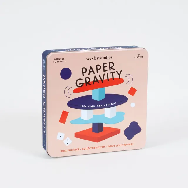 galison-games-paper-gravity-geschicklichkeitsspiel-w-rfelspiel image 1