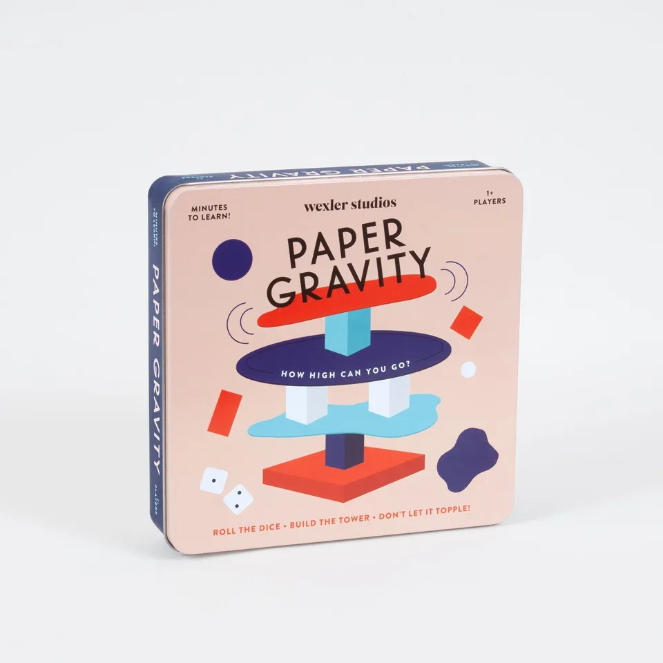 galison-games-paper-gravity-geschicklichkeitsspiel-w-rfelspiel image 1