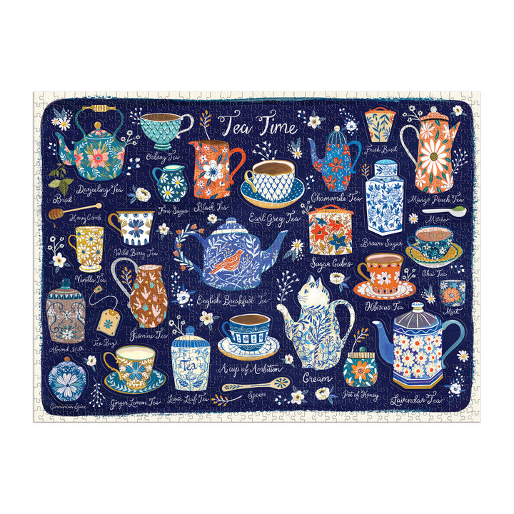 galison-tea-time-puzzle-1000-teile-mit-20-sonderformen image 3