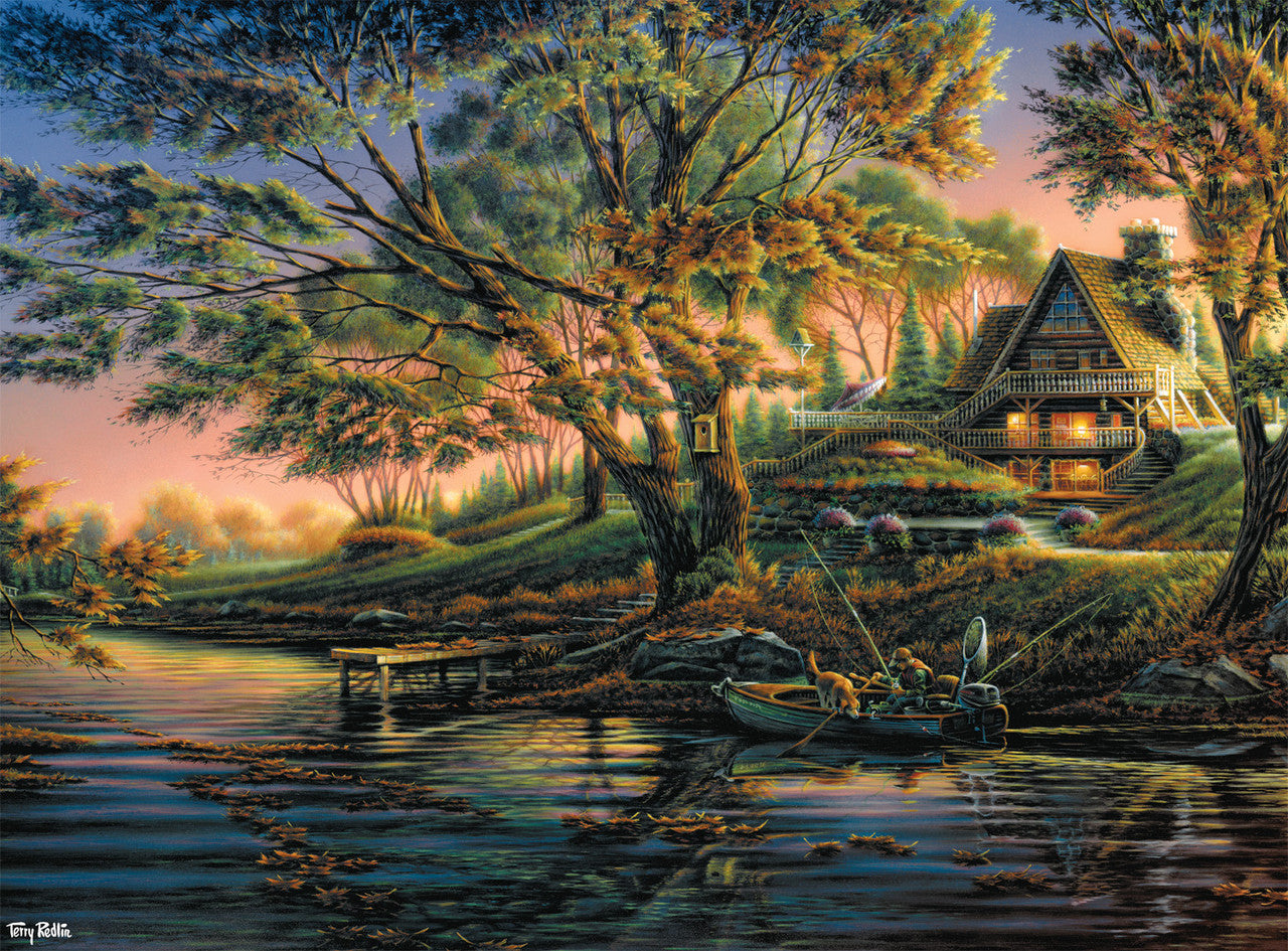 buffalo-games-terry-redlin-close-to-paradise-puzzle-1000-teile-see image 1