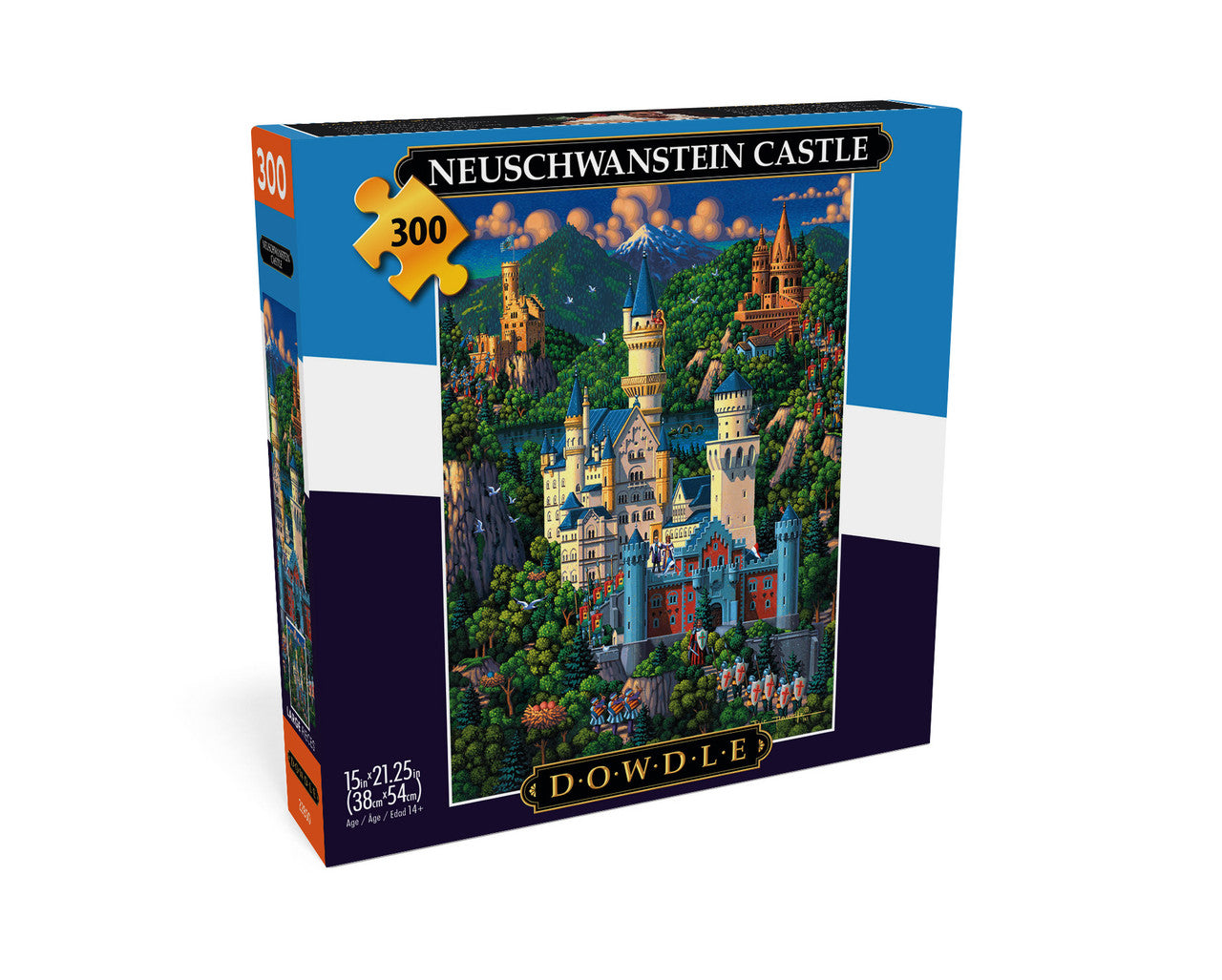 buffalo-games-dowdle-neuschwanstein-puzzle-300-teile image 2