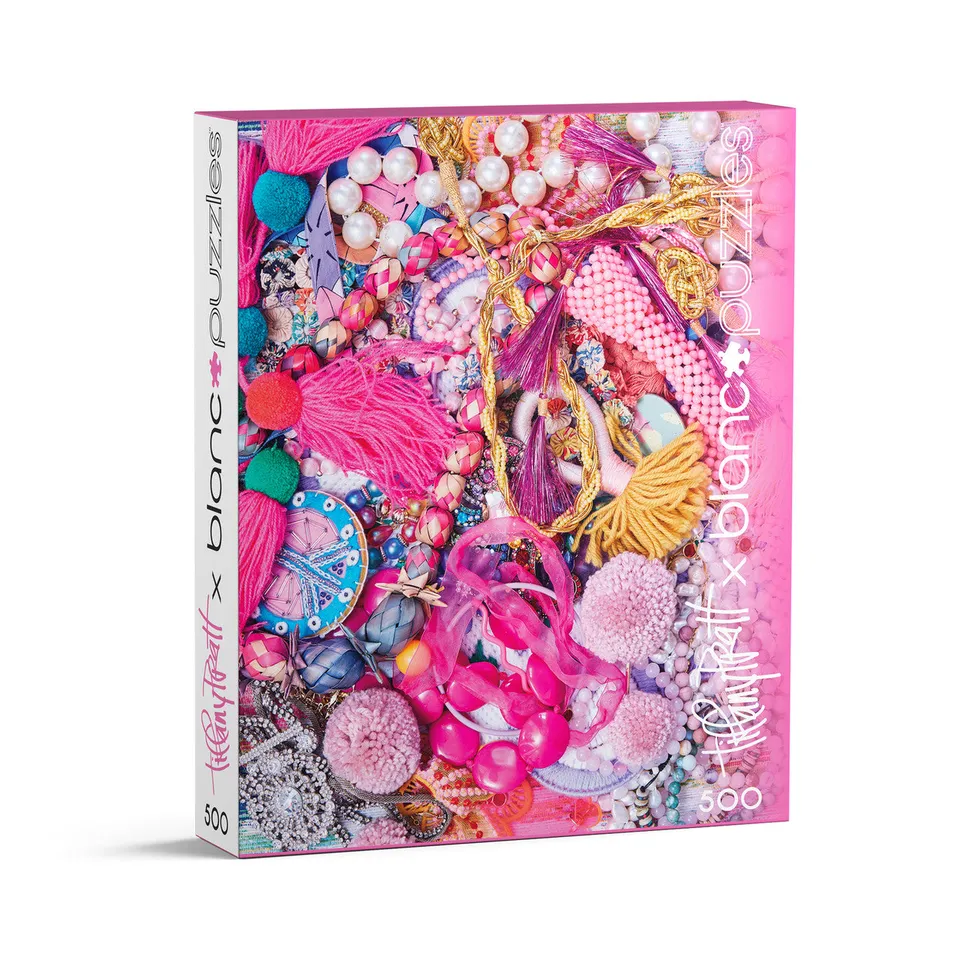blanc-tiffany-pratt-jewelry-jumble-puzzle-500-teile-schmuck image 1