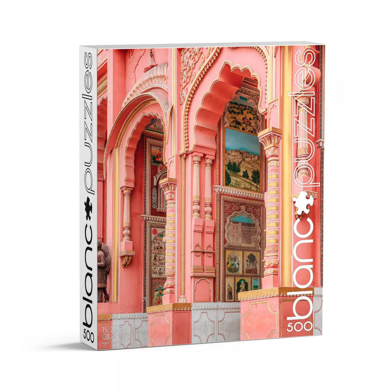 buffalo-games-blanc-hawa-mahal-puzzle-500-teile-indien-palast image 1