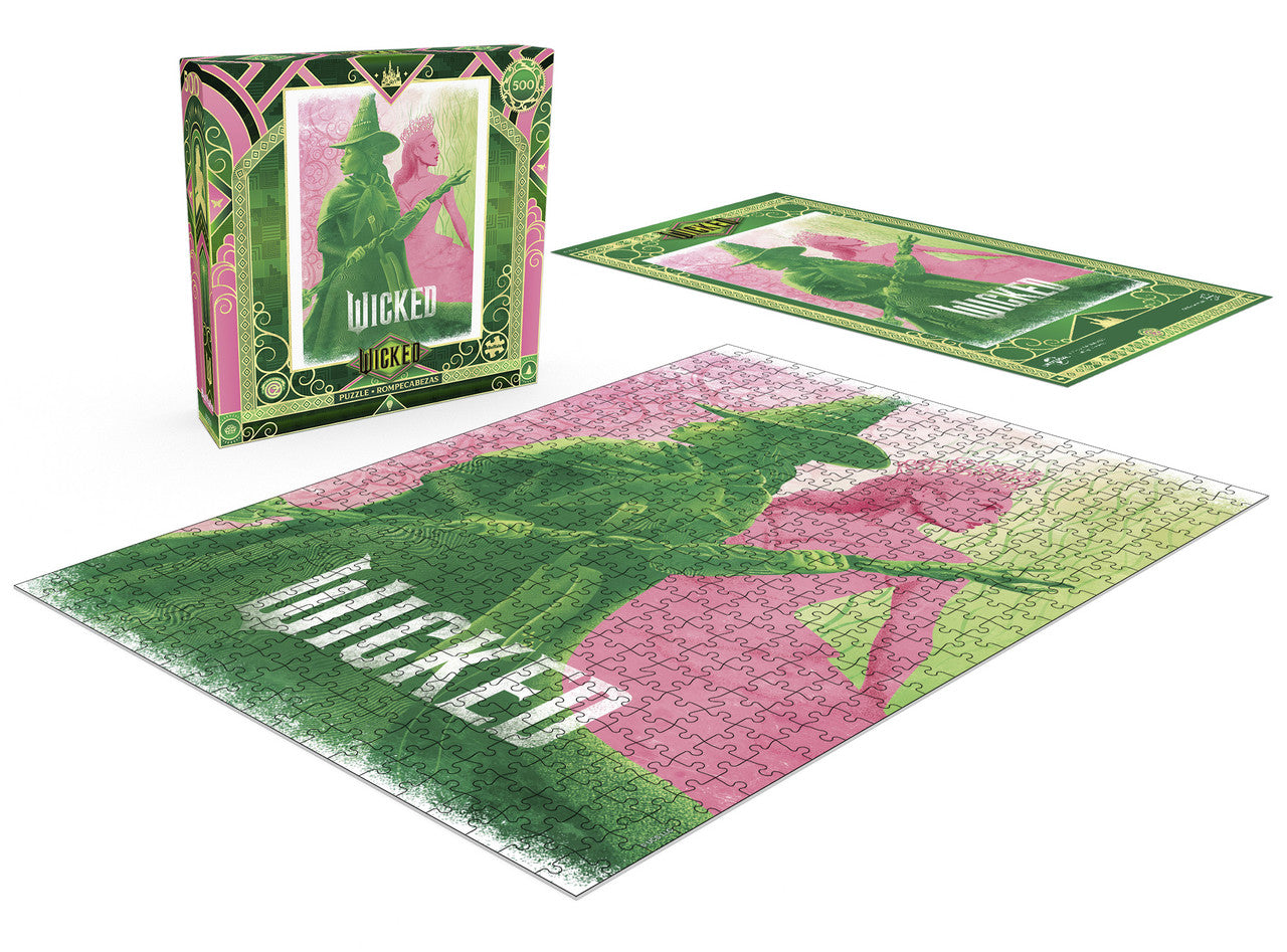 buffalo-games-pink-goes-good-with-green-wicked-puzzle-500-teile image 4