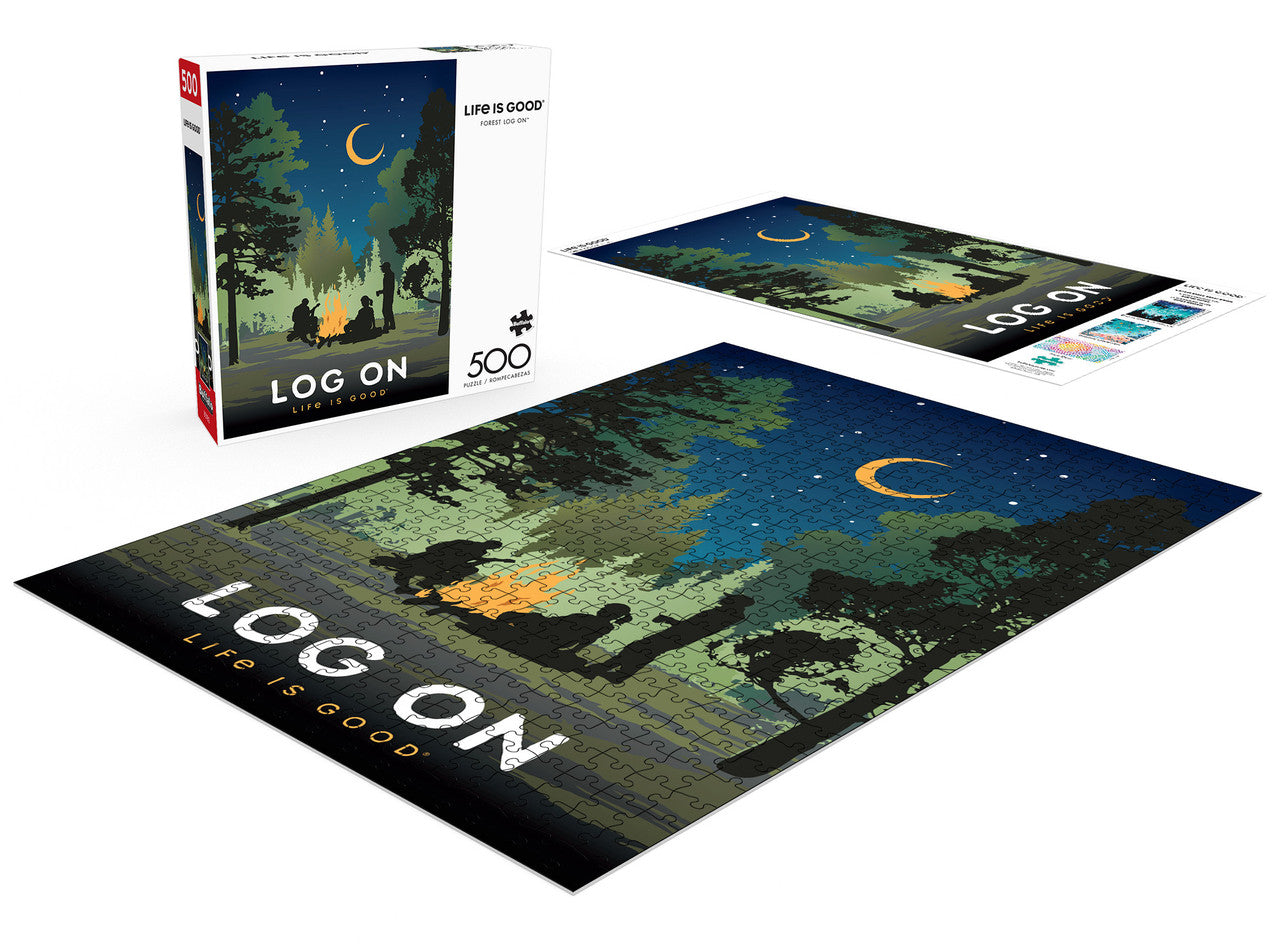 buffalo-games-life-is-good-forest-puzzle-500-teile-nacht image 4