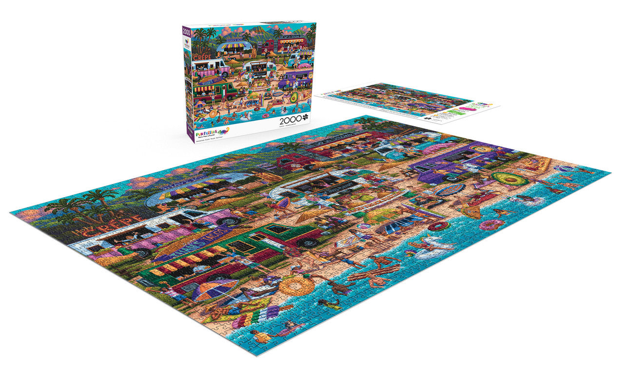 buffalo-games-hawaiian-food-truck-puzzle-2000-teile-strand image 4