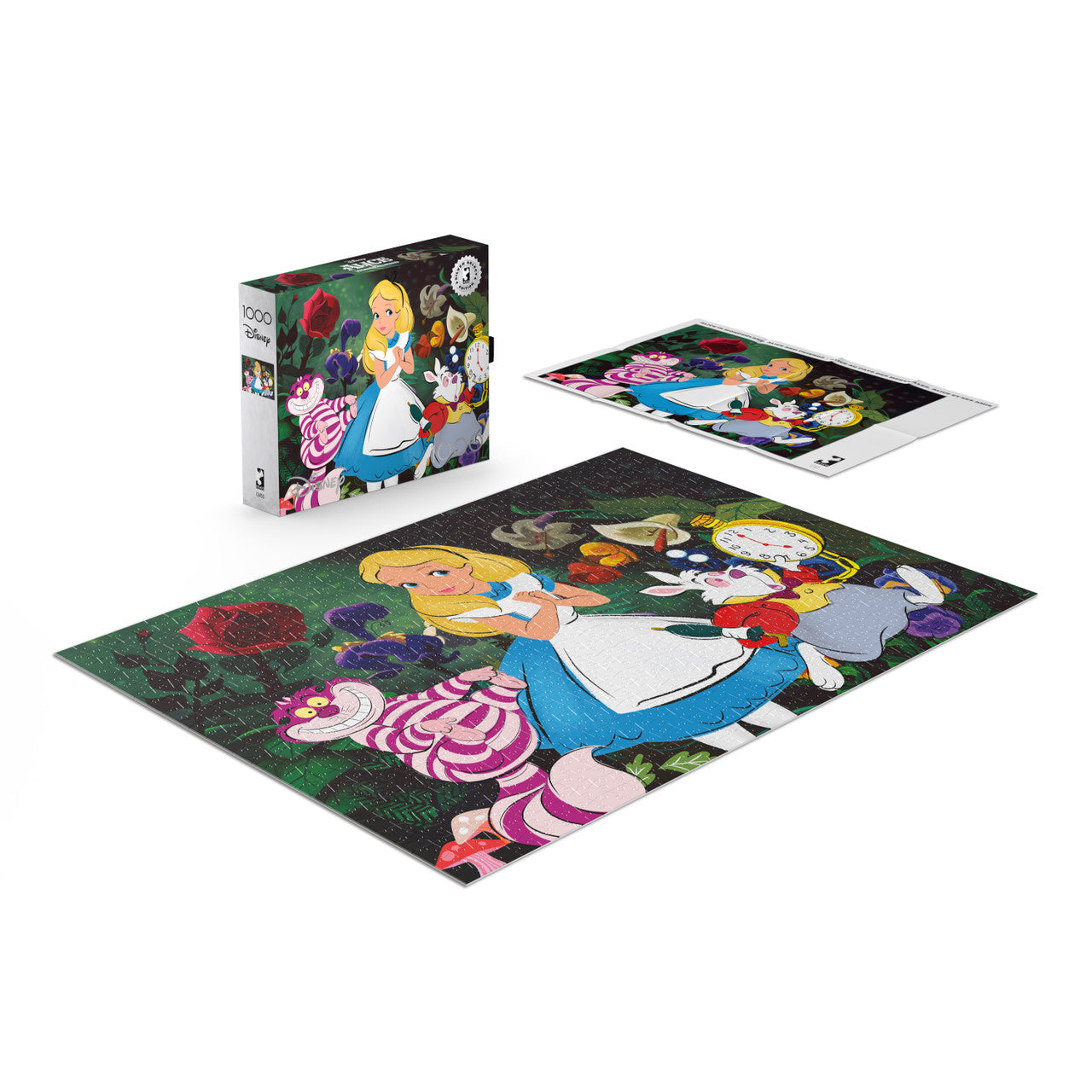 disney-alice-in-wonderland-puzzle-1000-teile-silver-select image 5
