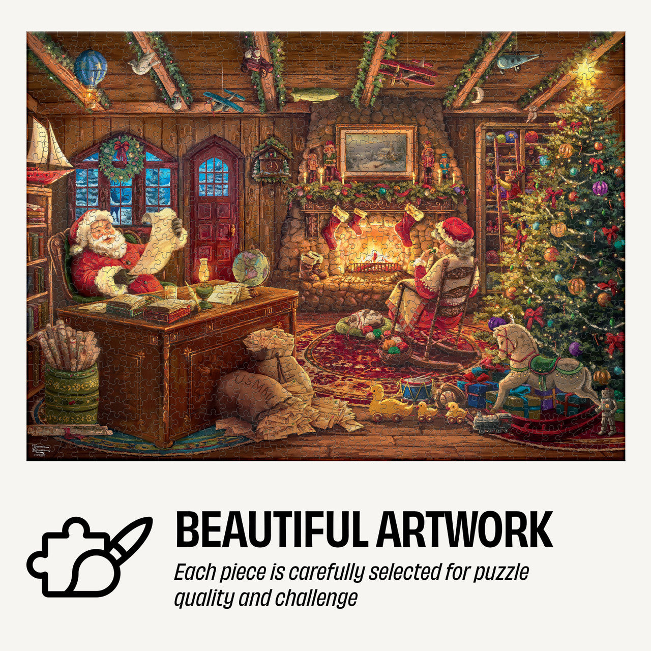 buffalo-games-santa-puzzle-1000-teile-weihnachten-dose image 6