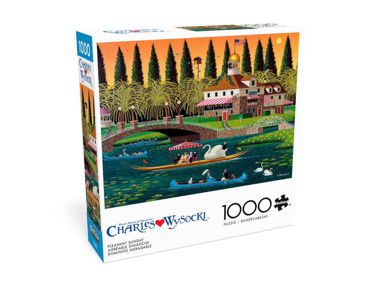 buffalo-games-wysocki-pleasant-sunday-puzzle-1000-teile-boot image 4