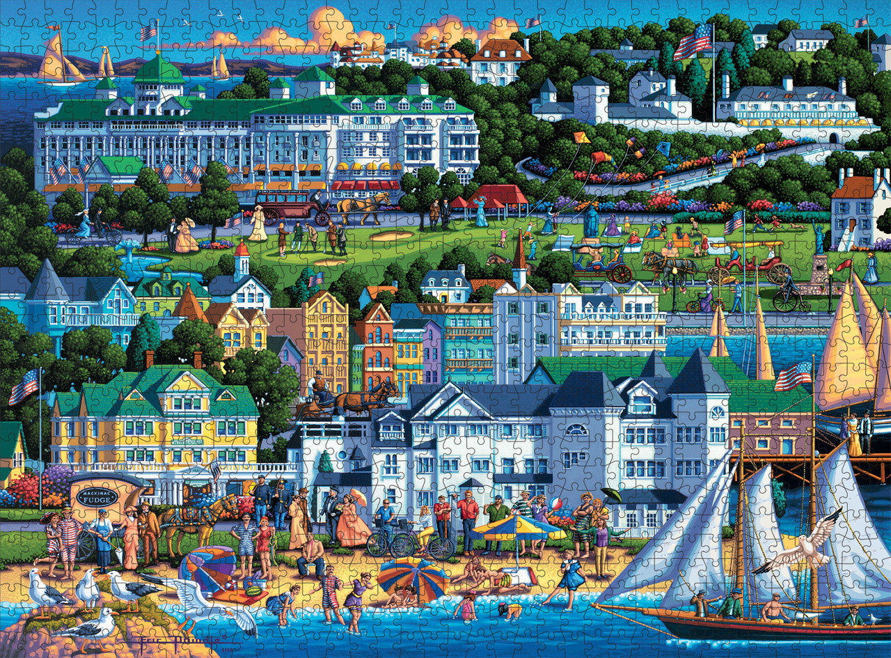 buffalo-games-eric-dowdle-mackinac-island-1000-teile-puzzle image 1