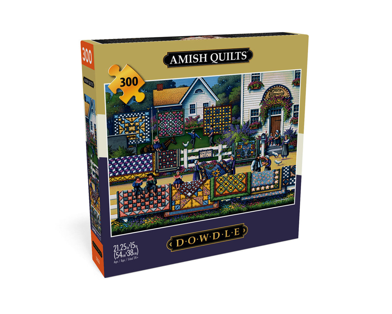 buffalo-games-amish-quilts-puzzle-300-teile-large-piece image 2