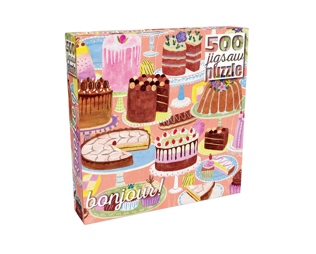 buffalo-games-bonjour-cakes-galore-puzzle-500-teile-kuchen image 3