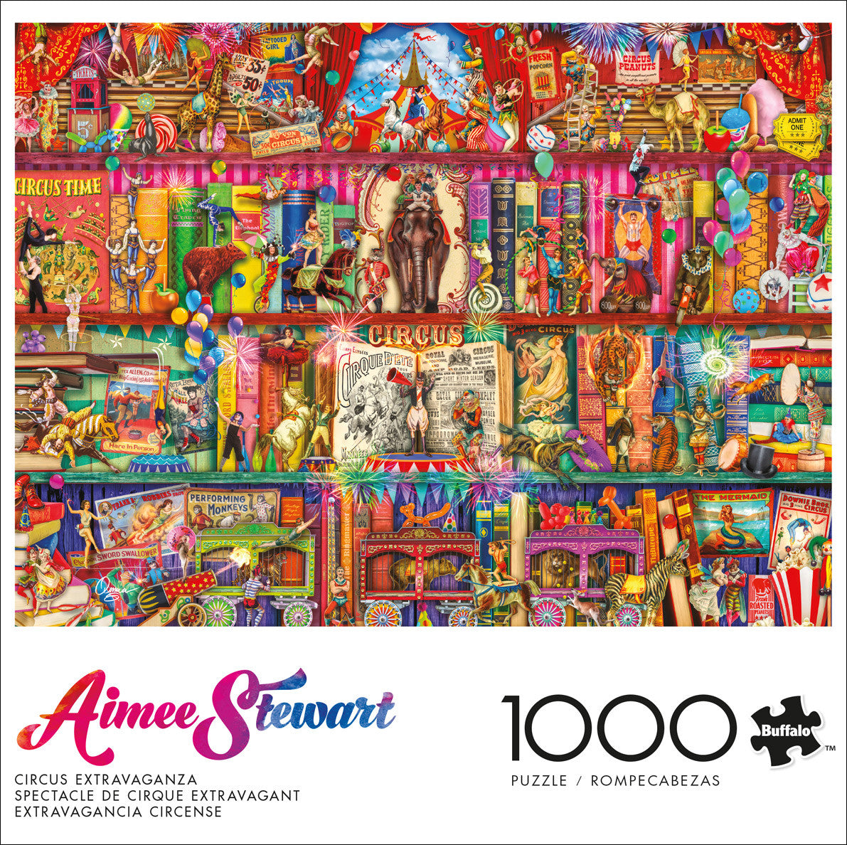 buffalo-games-aimee-stewart-circus-extravaganza-puzzle-1000-teile image 2