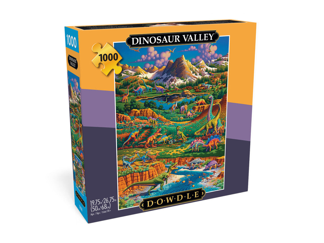buffalo-games-eric-dowdle-dinosaur-valley-1000-teile-puzzle-dino image 4
