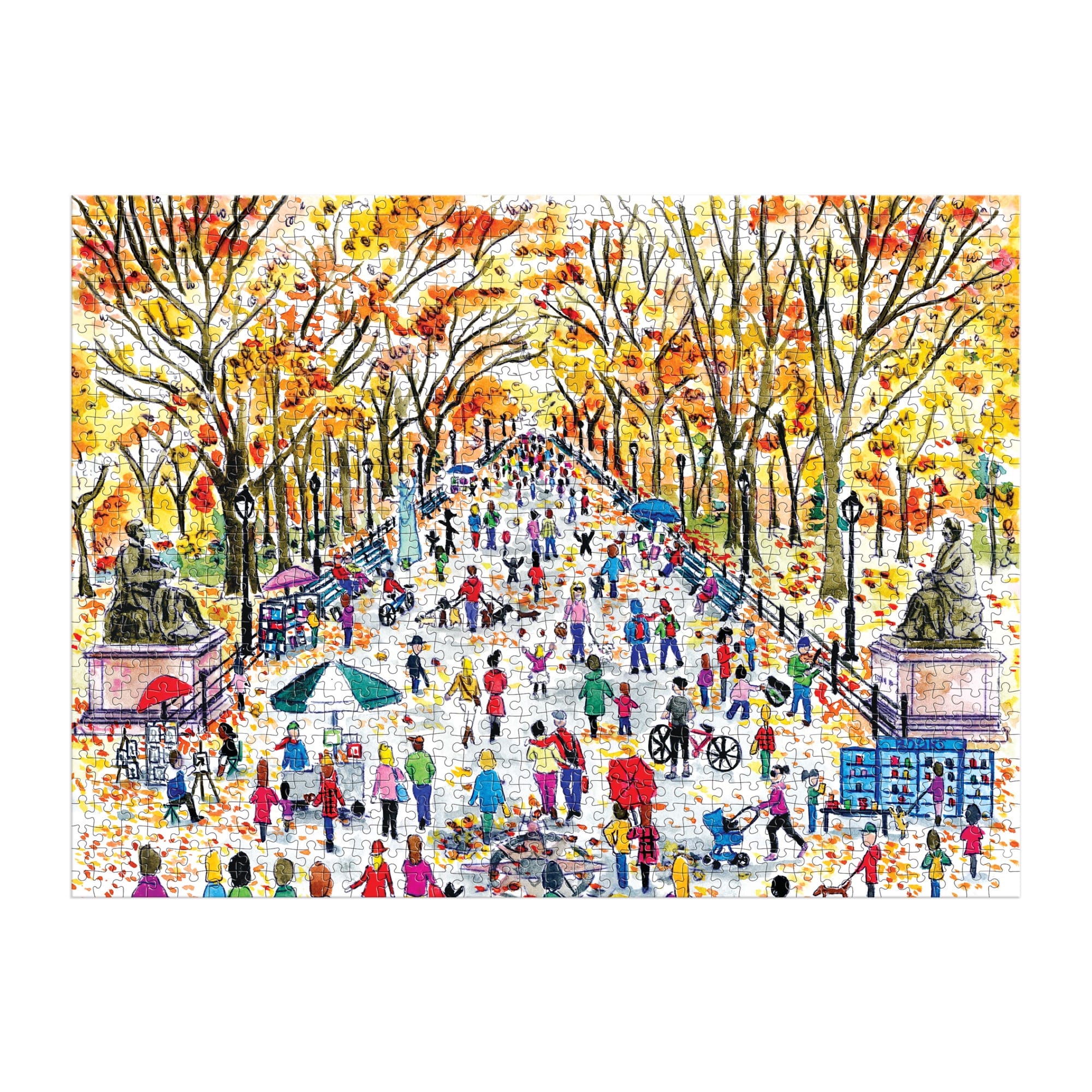 galison-fall-in-central-park-puzzle-1000-teile-herbst image 3