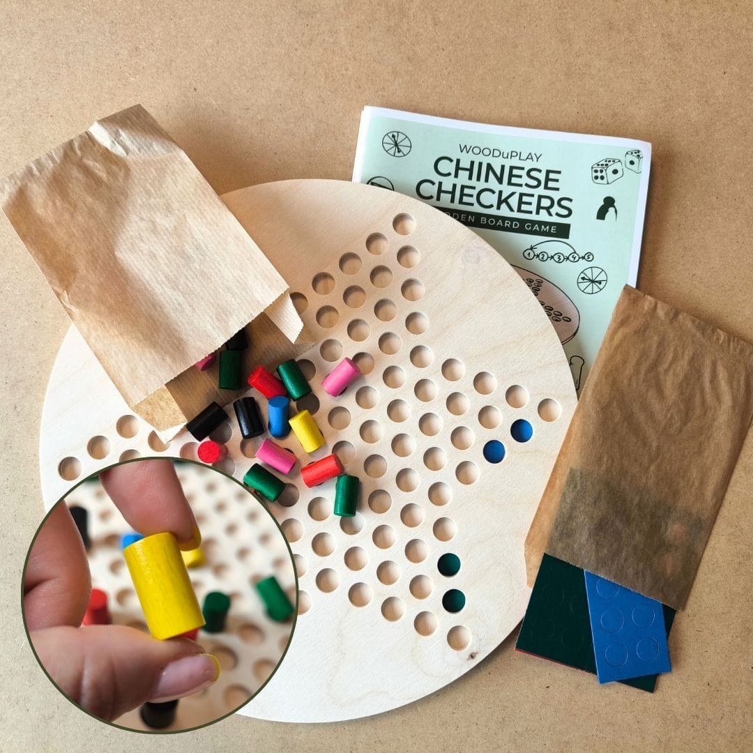 milliwood-wooduplay-trylma-holzspiel-sternhalma-chinese-checkers image 3
