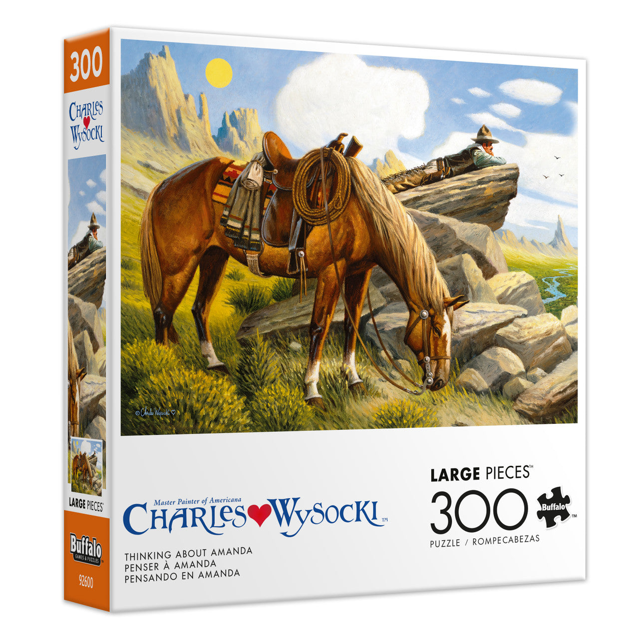 buffalo-games-wysocki-amanda-puzzle-300-teile-cowboy image 3