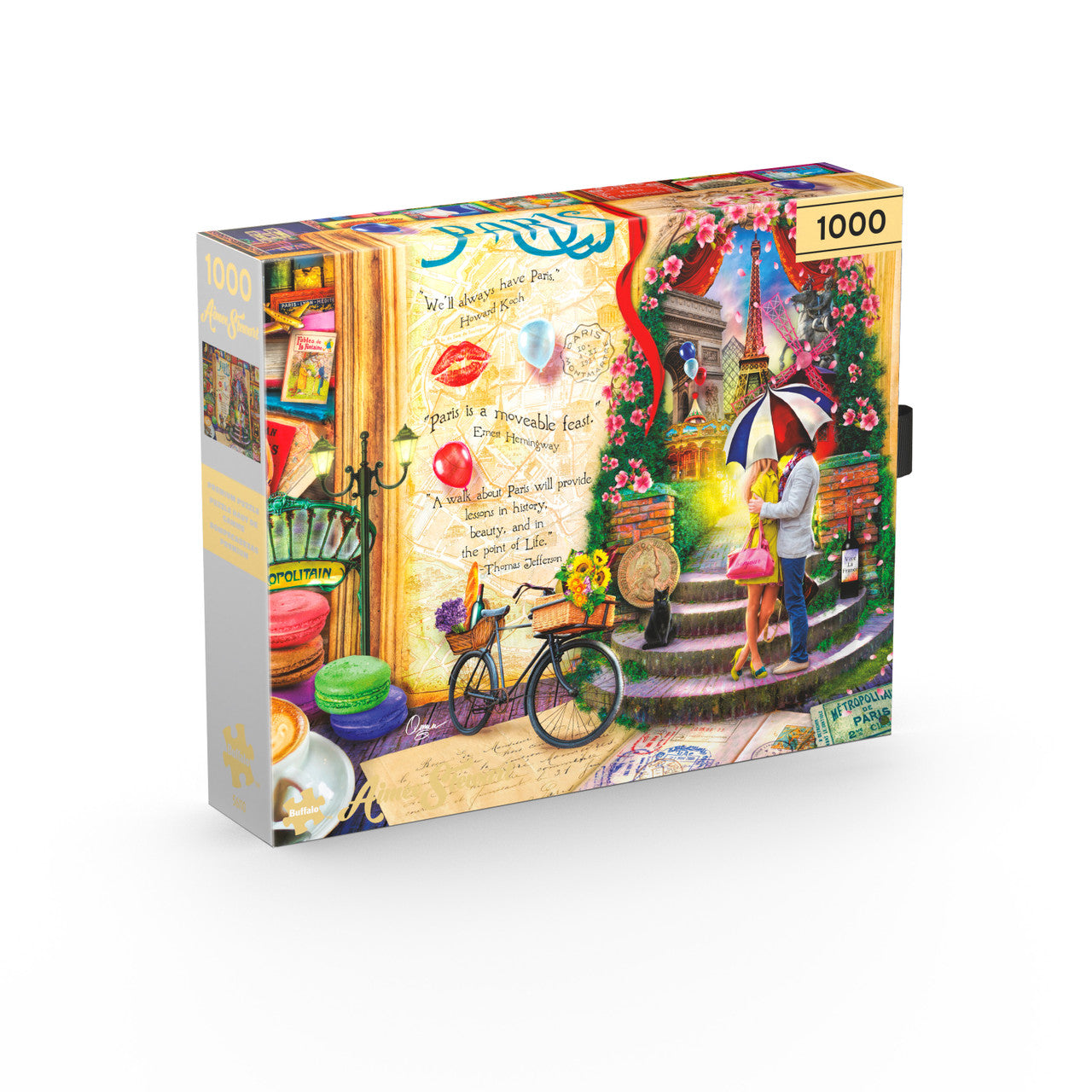 buffalo-games-paris-open-book-1000-teile-puzzle-eiffelturm image 2